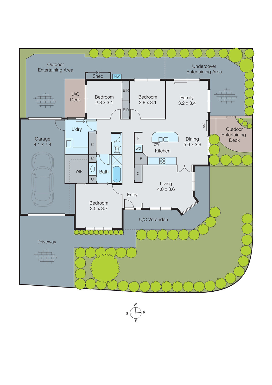 4 Tetila Avenue, Grovedale VIC 3216 - Floorplan