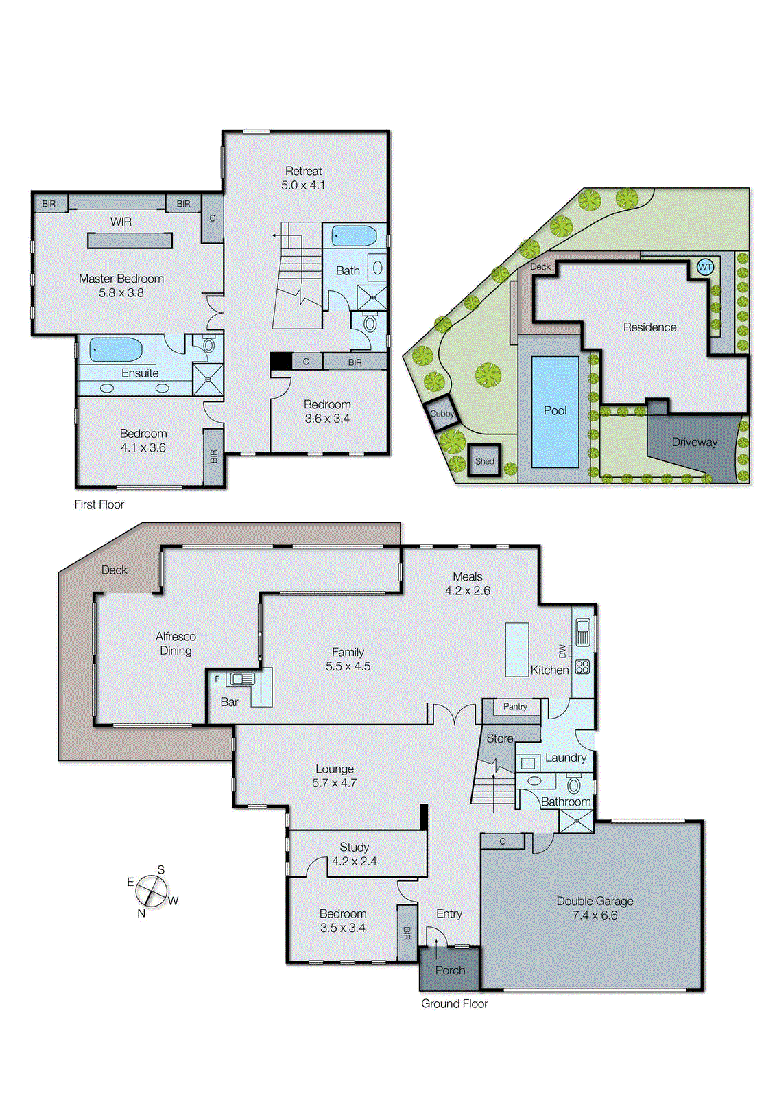 4 The Mews, Waterways VIC 3195 - Floorplan