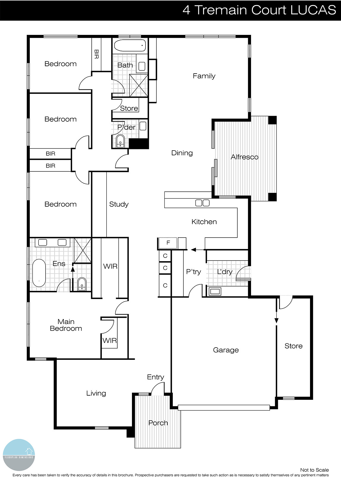 4 Tremain Drive, Lucas VIC 3350 - Floorplan