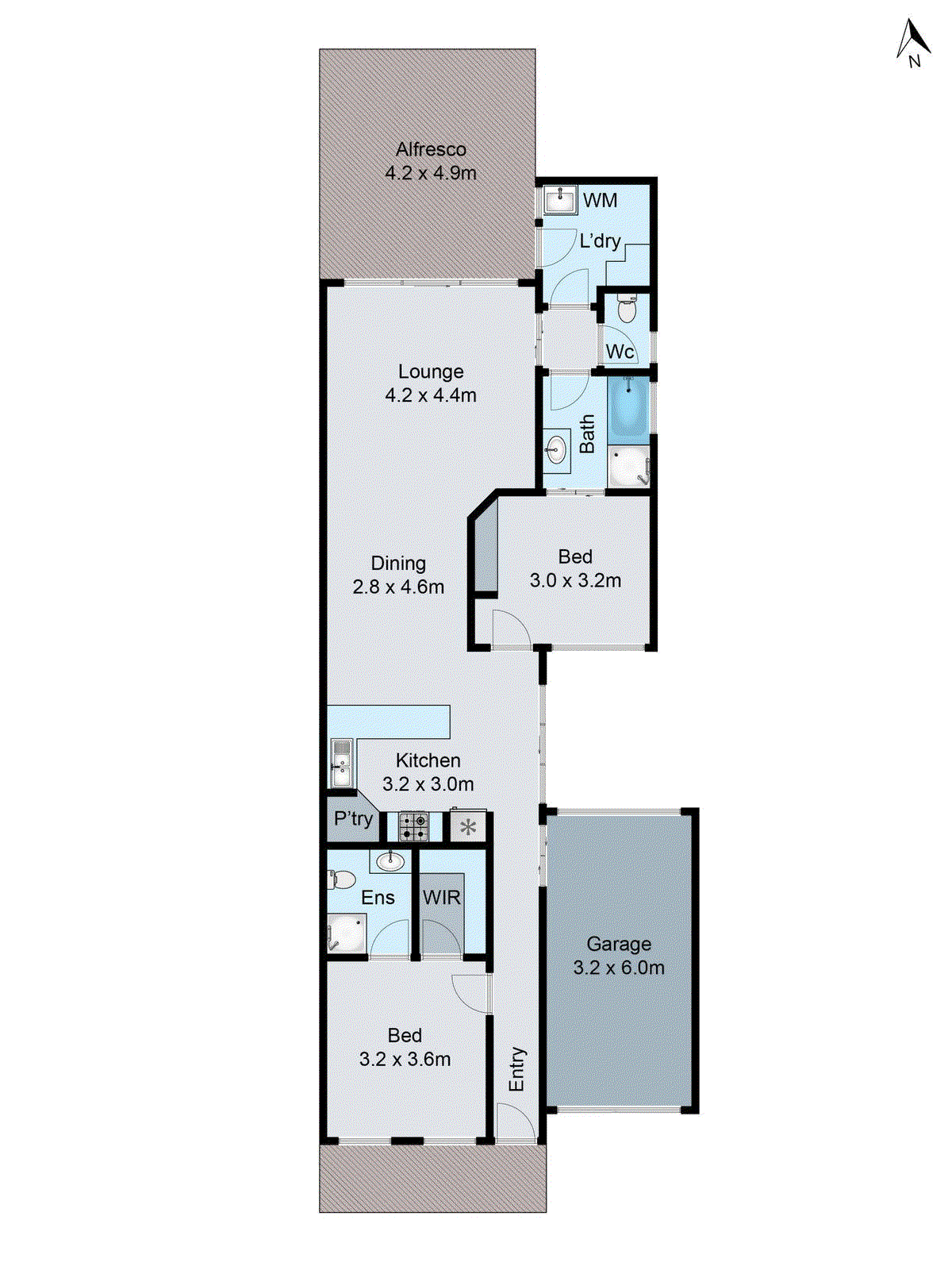4 Trigg Street, Geelong West VIC 3218 - Floorplan