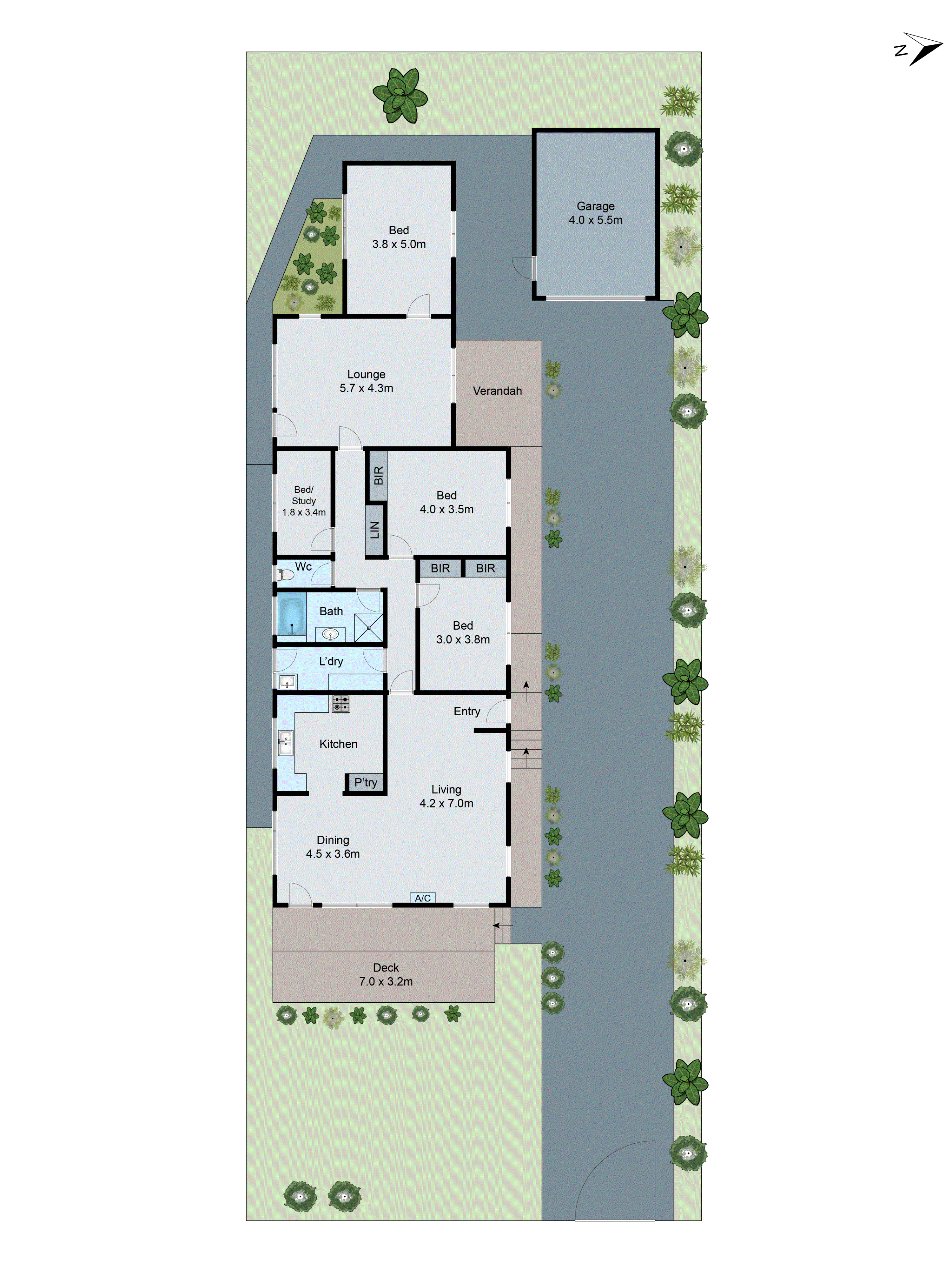 4 Turana Avenue, Clifton Springs VIC 3222 - Floorplan