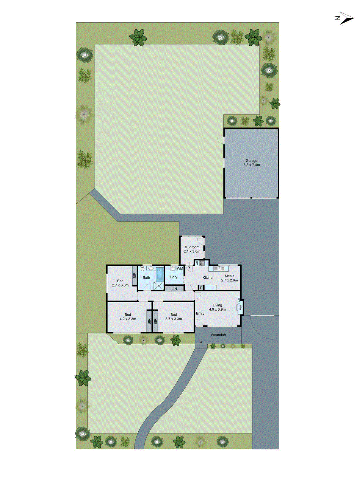 4 Tyrone Street, Hamlyn Heights VIC 3215 - Floorplan