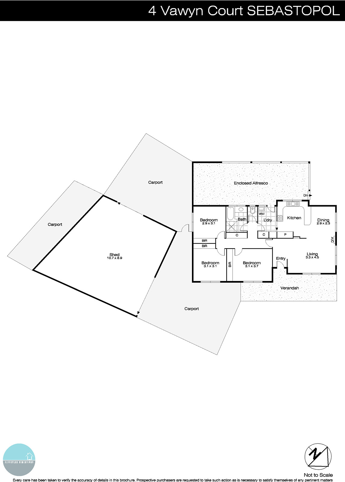 4 Vawyn Court, Sebastopol VIC 3356 - Floorplan