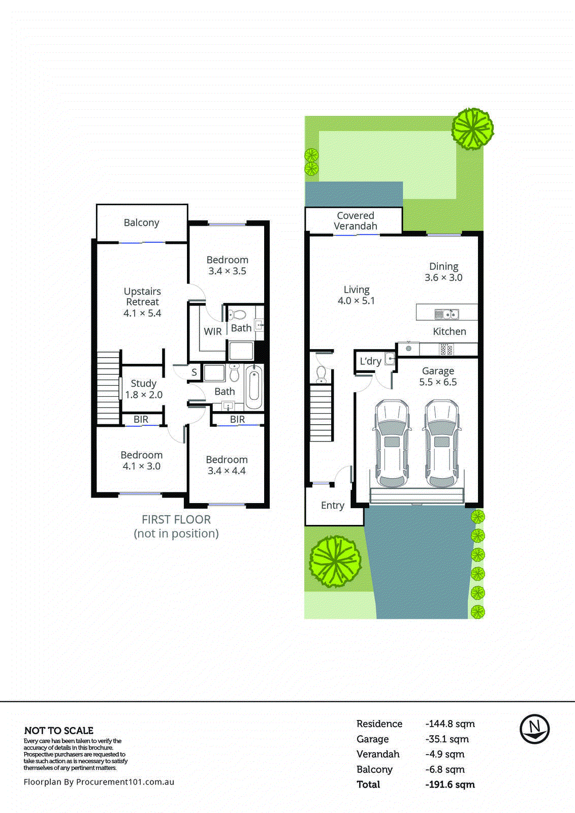 4 Verde Lane, Keysborough VIC 3173 - Floorplan