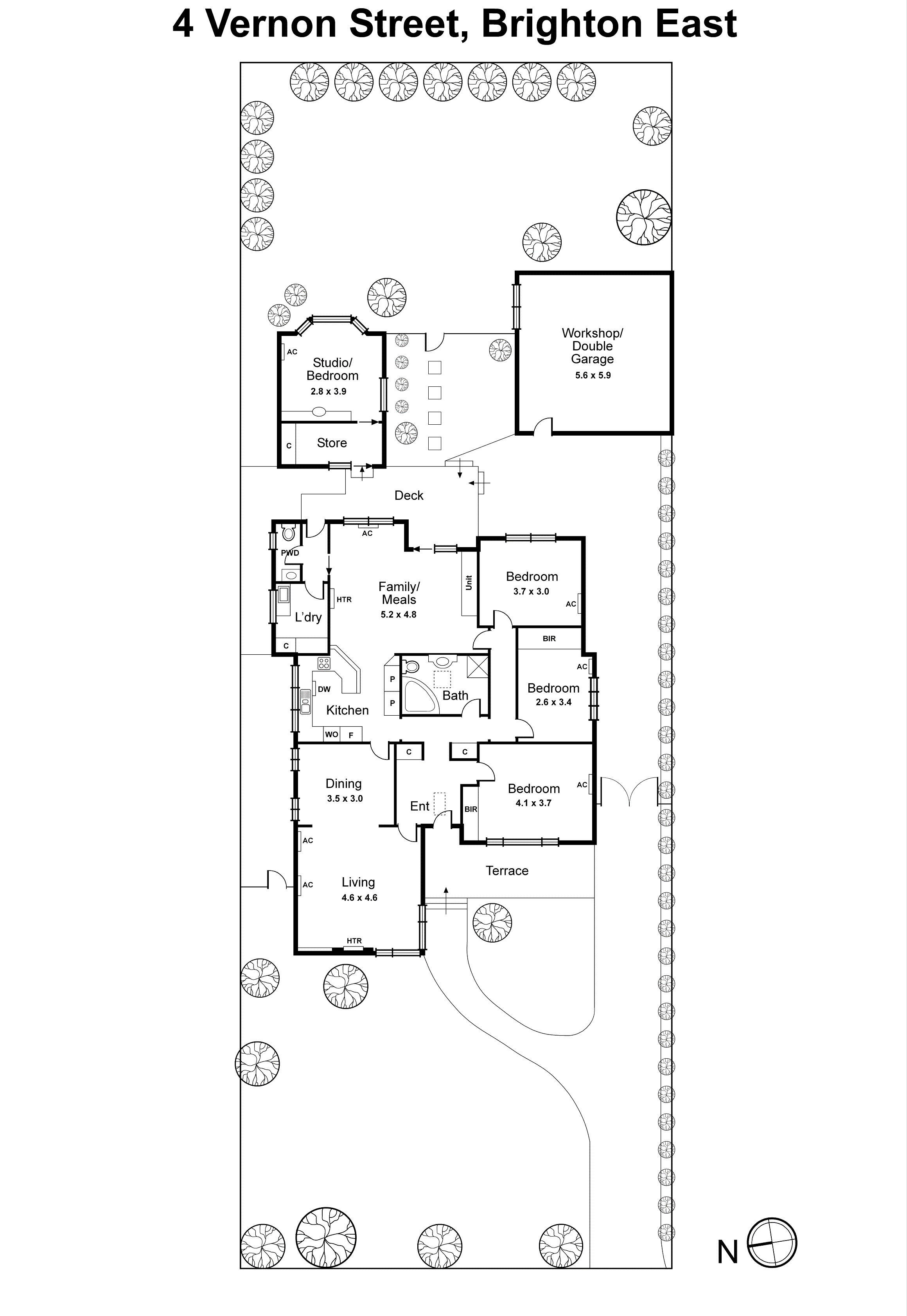 4 Vernon Street, Brighton East VIC 3187 - Floorplan
