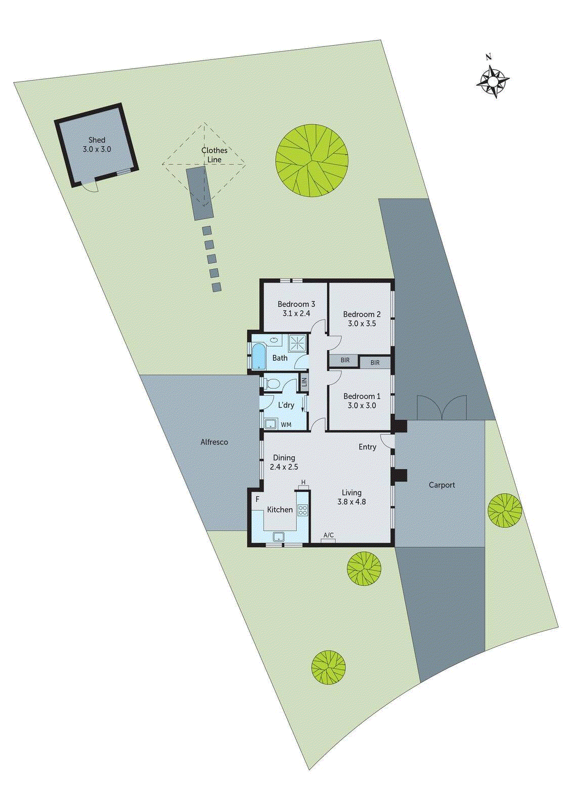 4 Vickers Court, Corio VIC 3214 - Floorplan