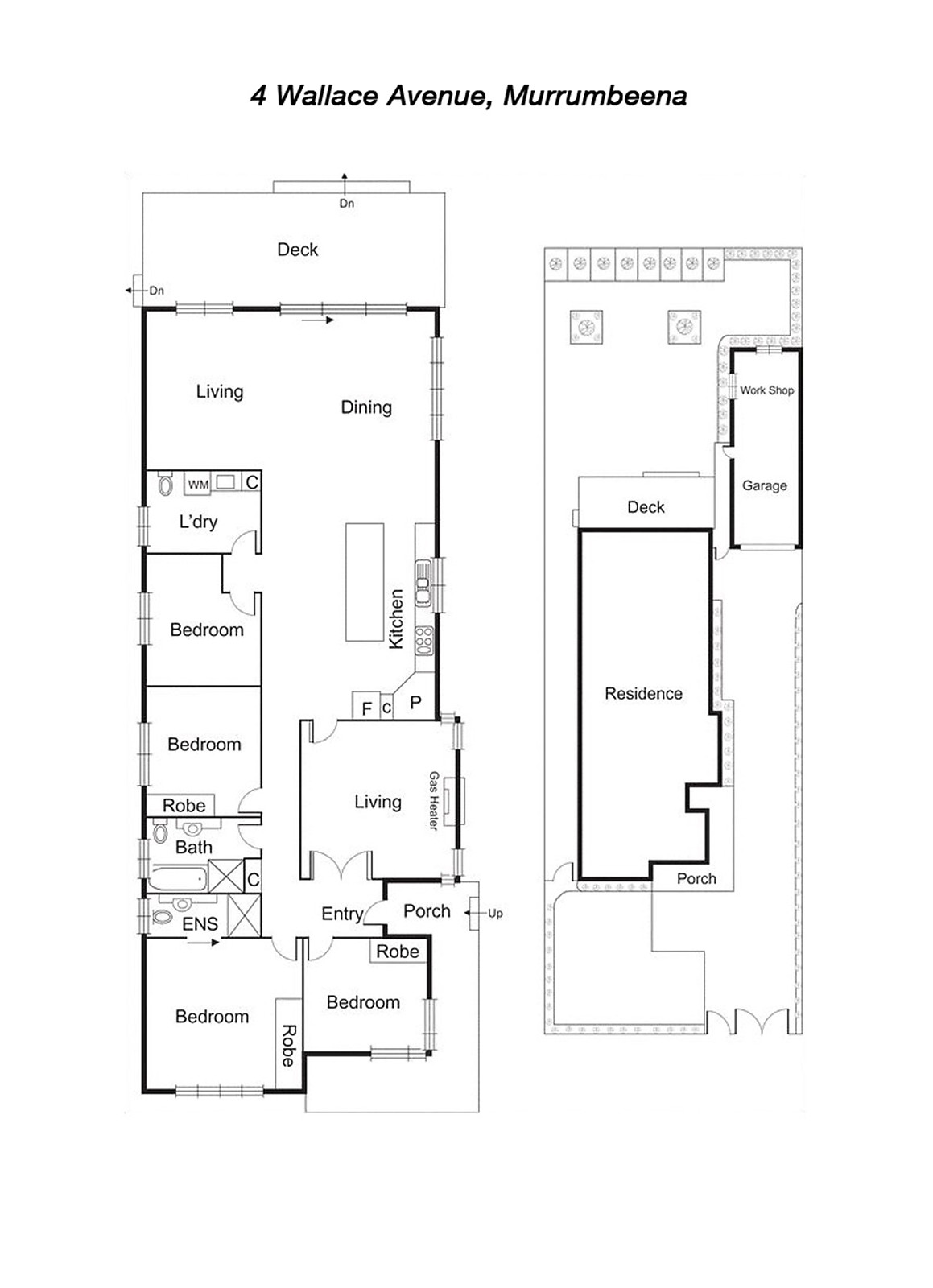 4 Wallace Avenue, Murrumbeena VIC 3163 - Floorplan