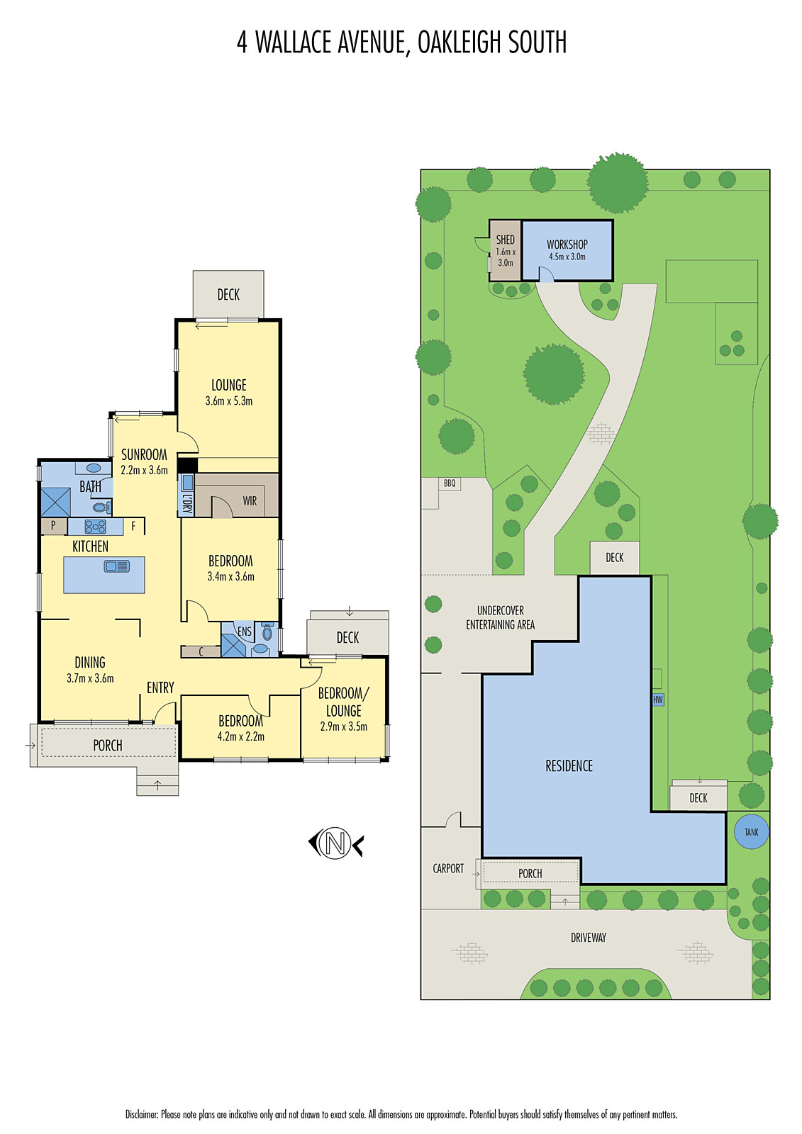 4 Wallace Avenue, Oakleigh South VIC 3167 - Floorplan