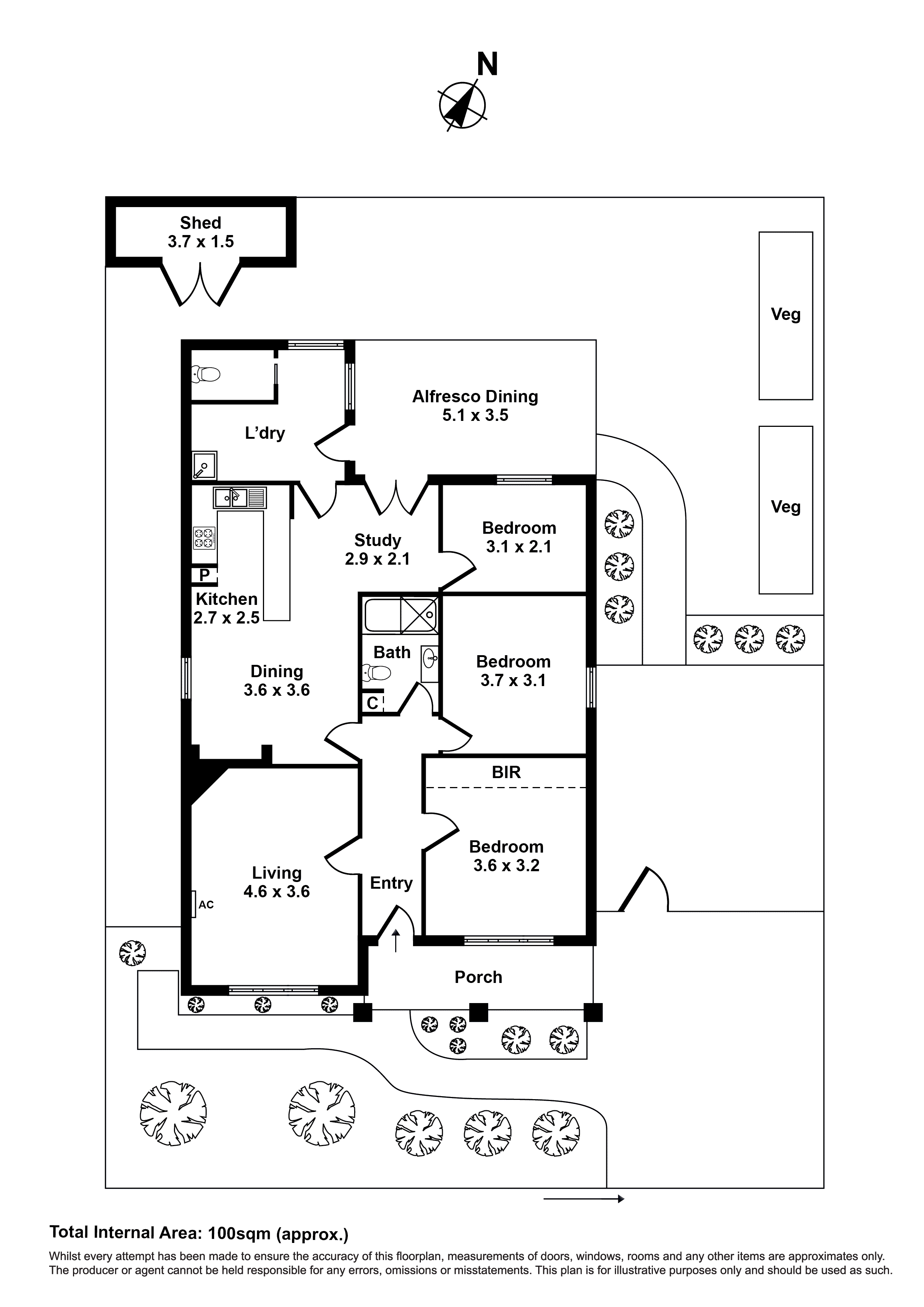 4 Wallace Street, Maidstone VIC 3012 - Floorplan