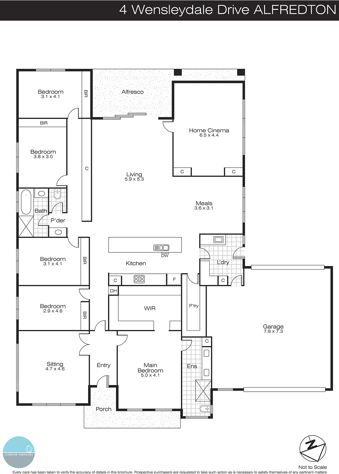 4 Wensleydale Drive, Alfredton VIC 3350 - Floorplan
