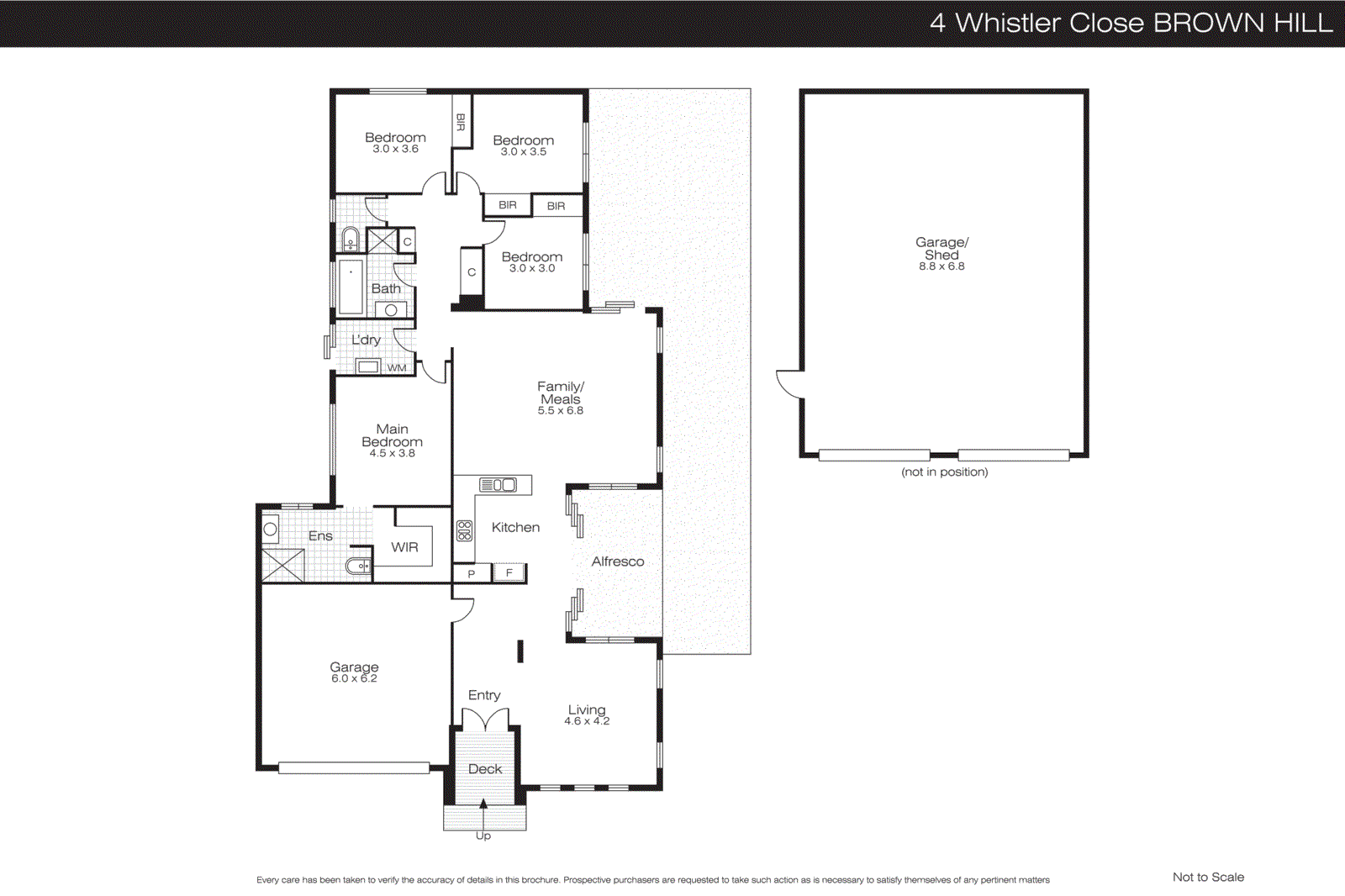 4 Whistler Close, Brown Hill VIC 3350 - Floorplan