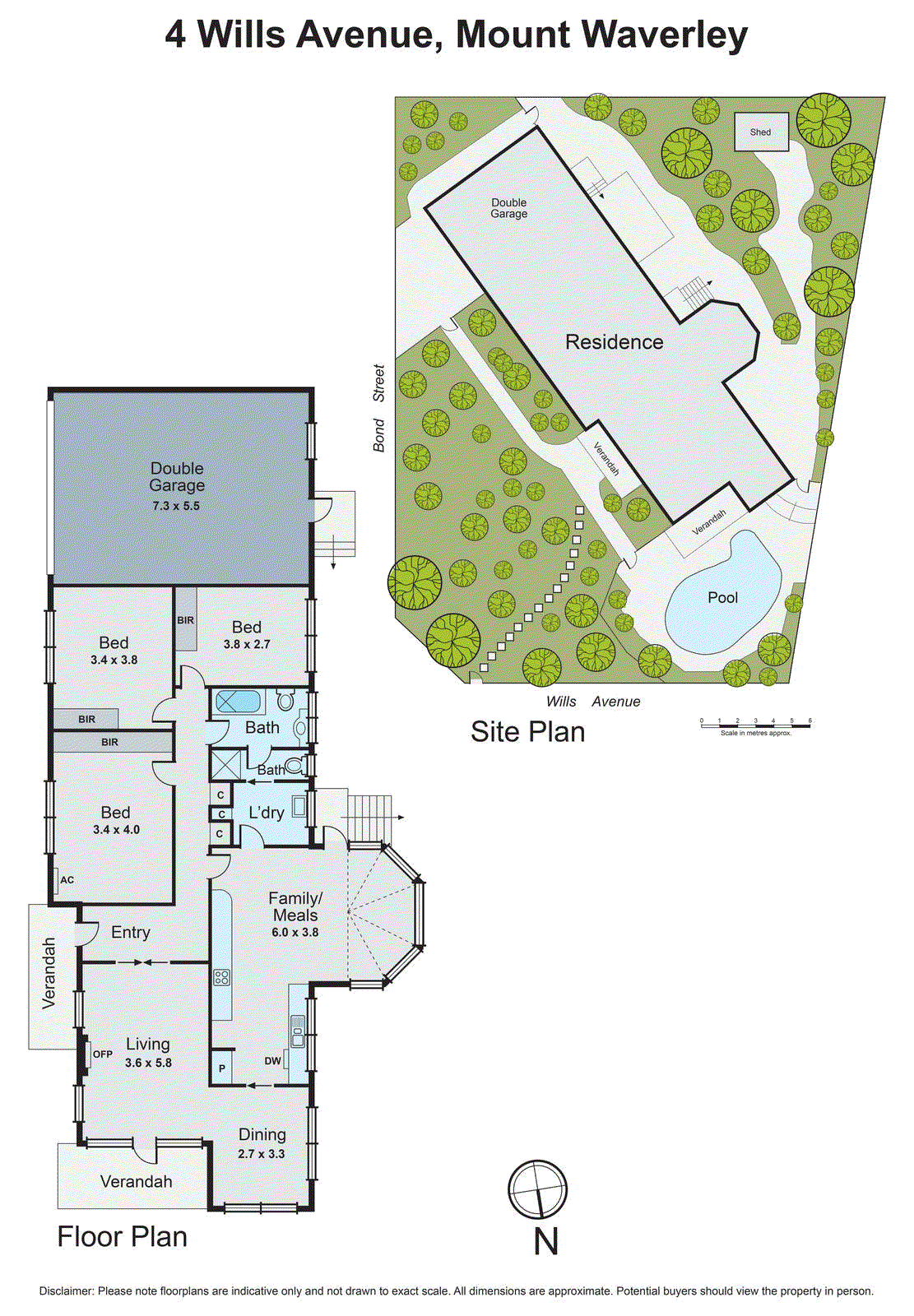 4 Wills Avenue, Mount Waverley VIC 3149 - Floorplan