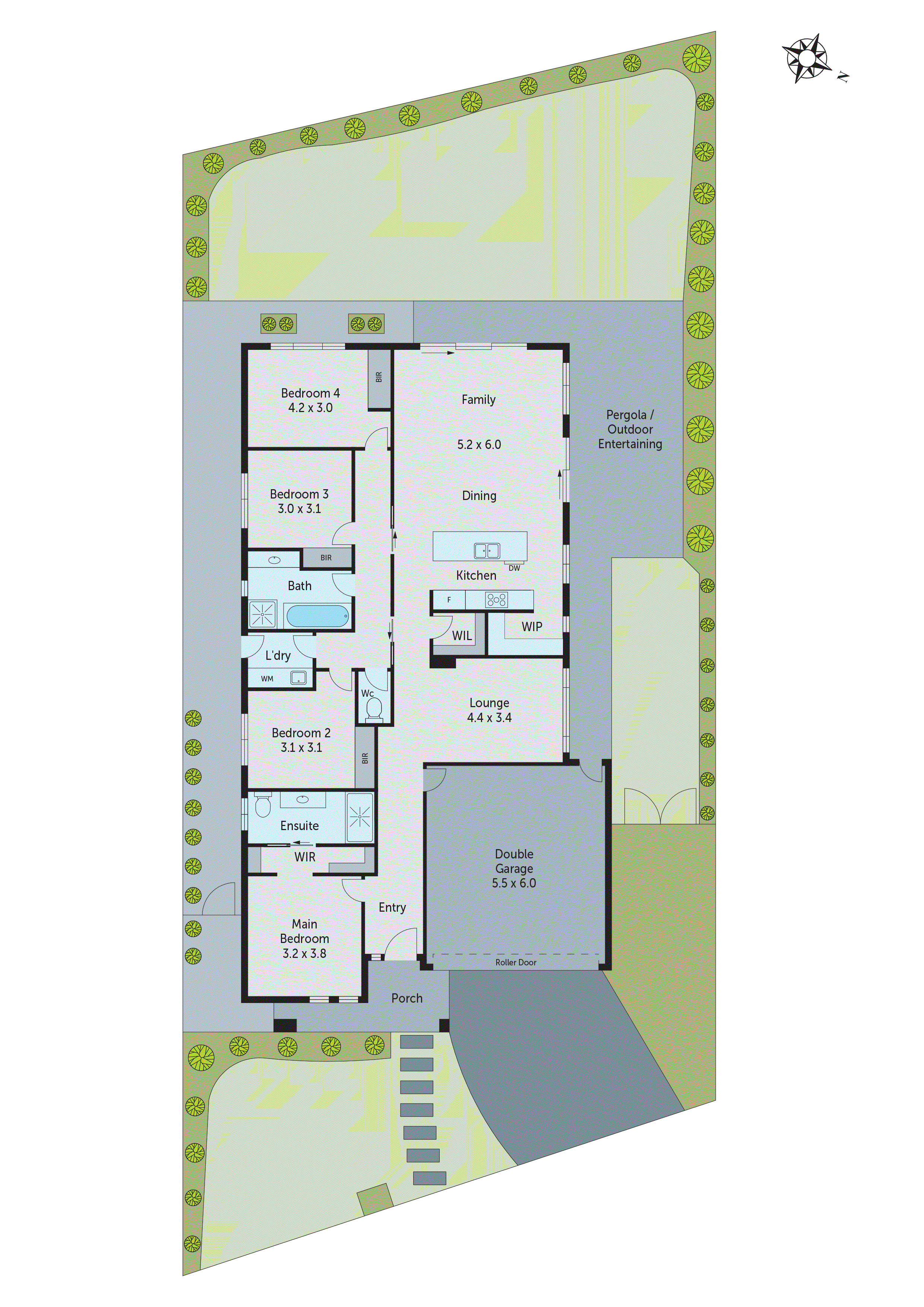 4 Wiltshire Rise, Winchelsea VIC 3241 - Floorplan