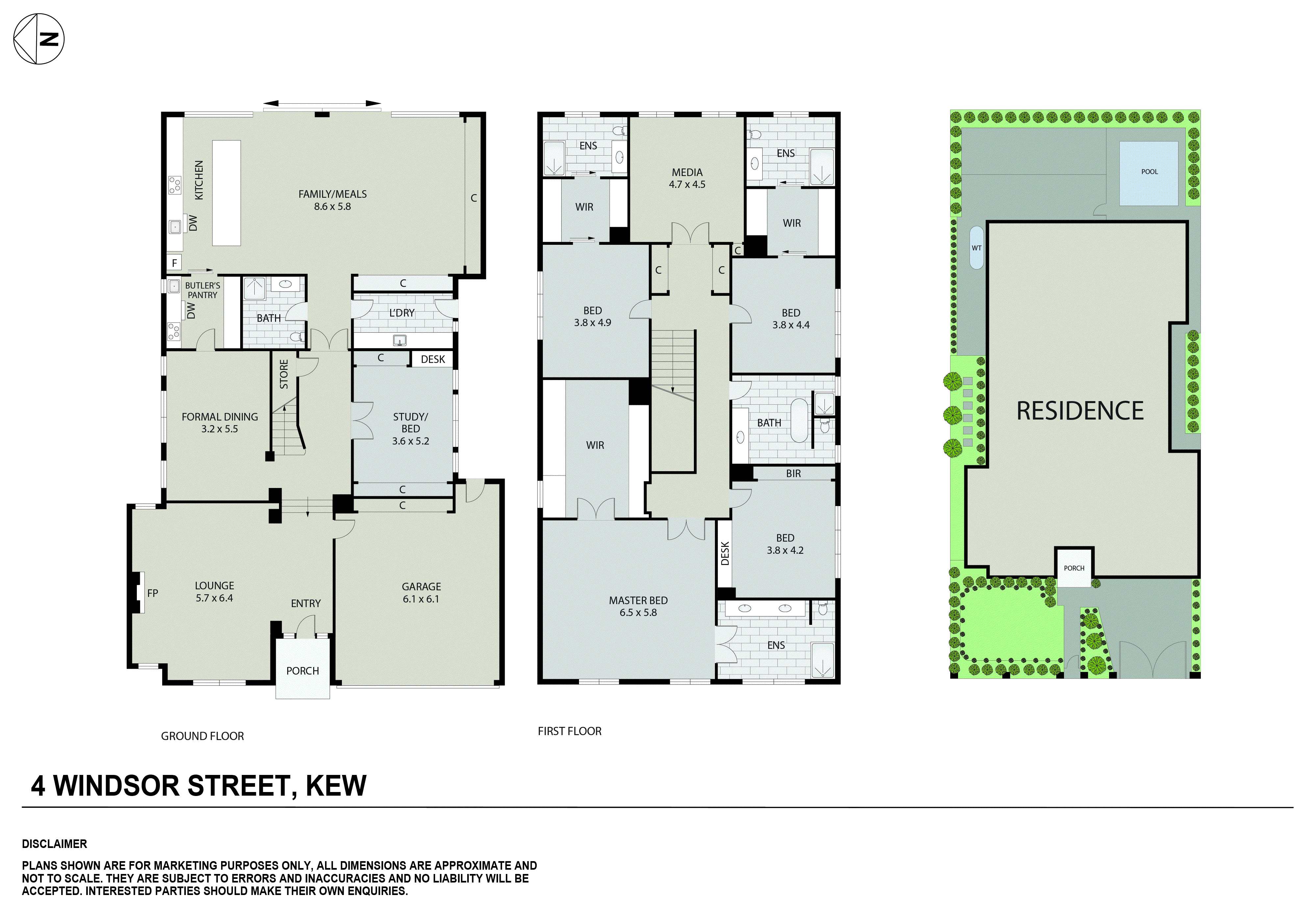 4 Windsor Street, Kew VIC 3101 - Floorplan