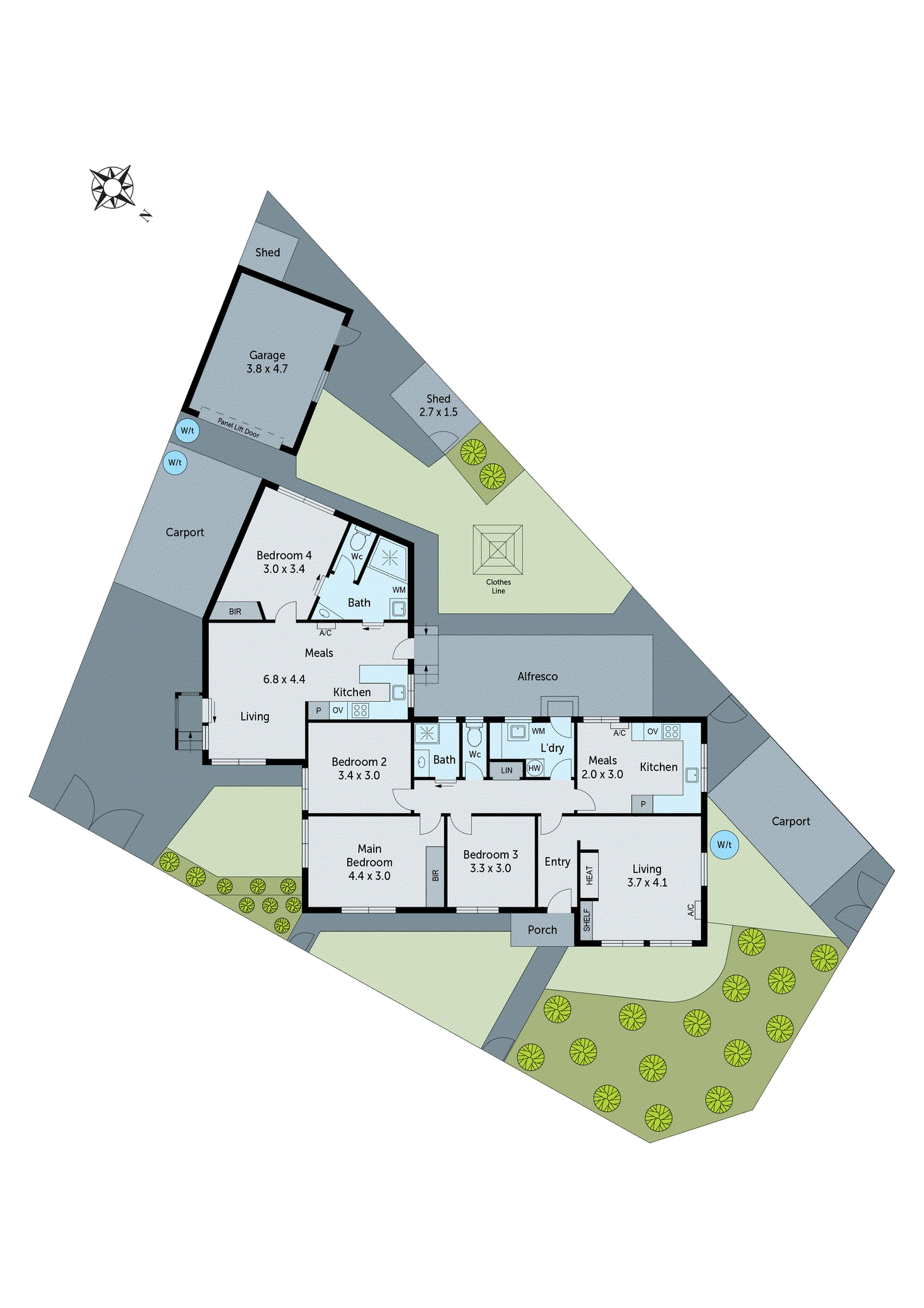 4 Winstanley Road, Thomson VIC 3219 - Floorplan