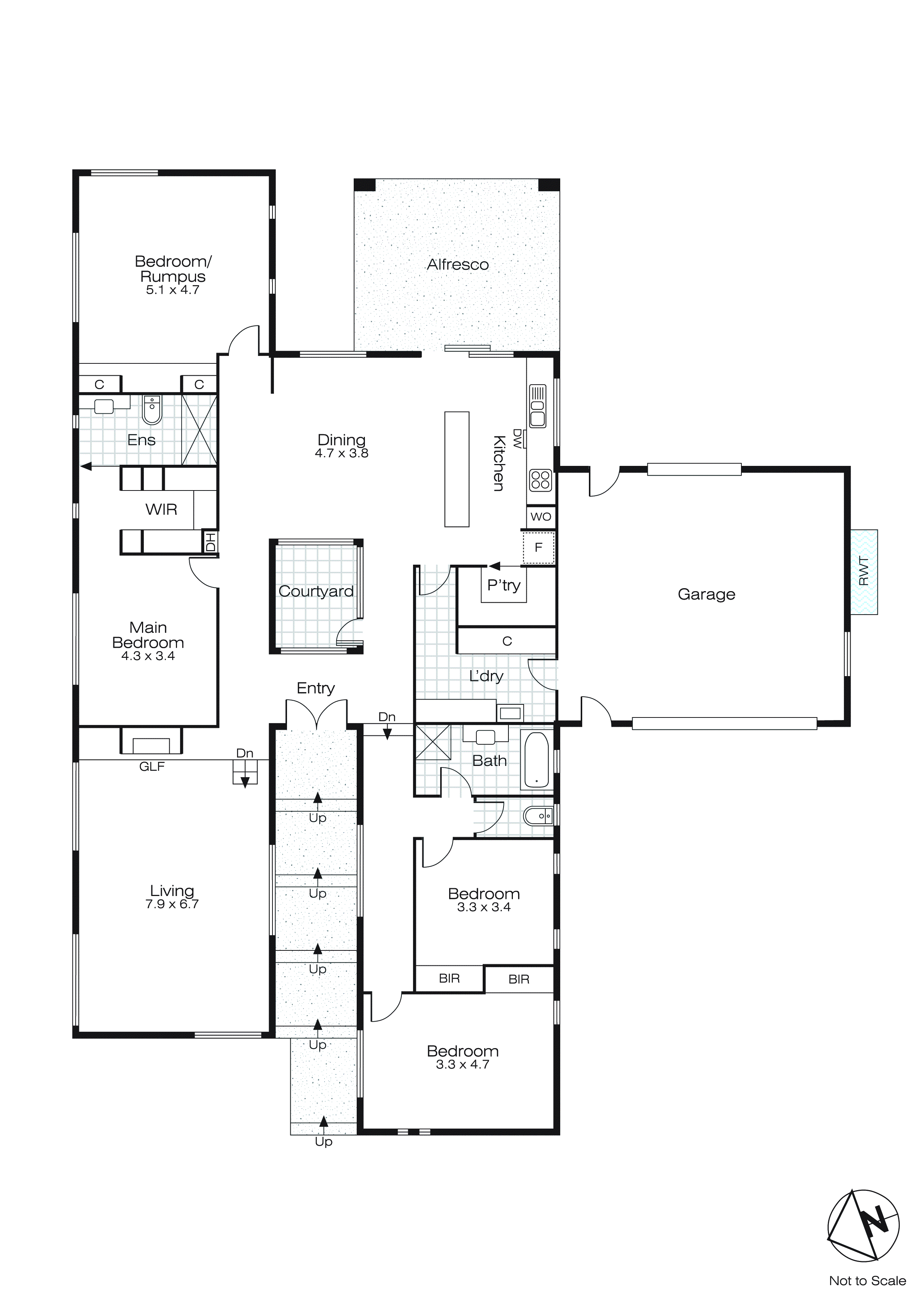 4 Woodland Drive, Mount Helen VIC 3350 - Floorplan
