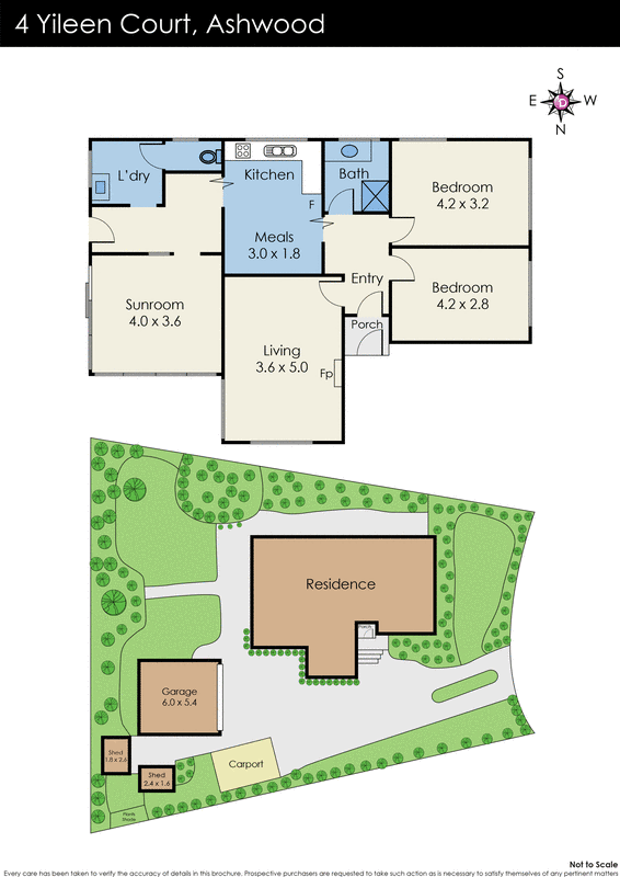 4 Yileen Court, Ashwood VIC 3147 - Floorplan