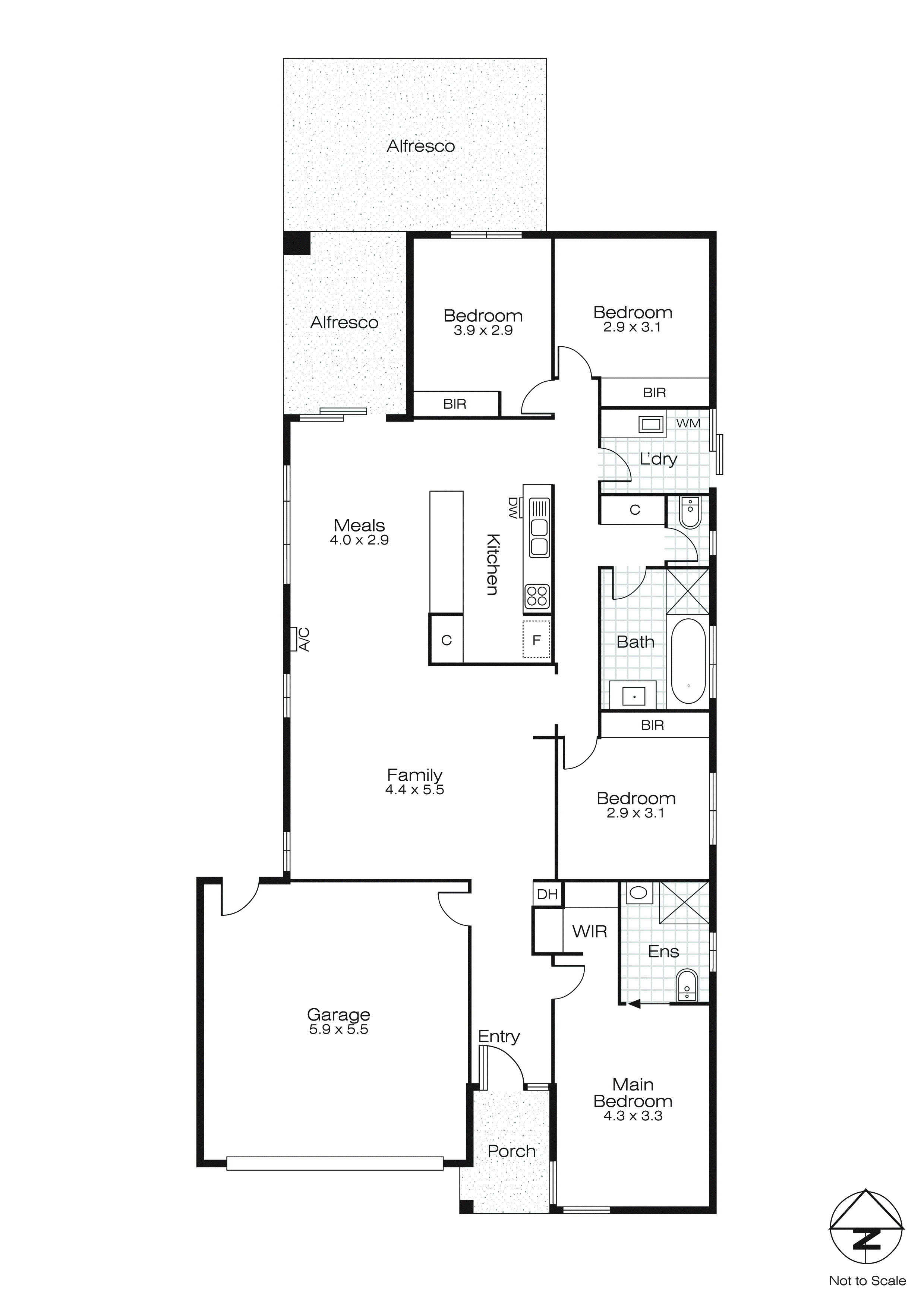 40 Baudinette Drive, Sebastopol VIC 3356 - Floorplan