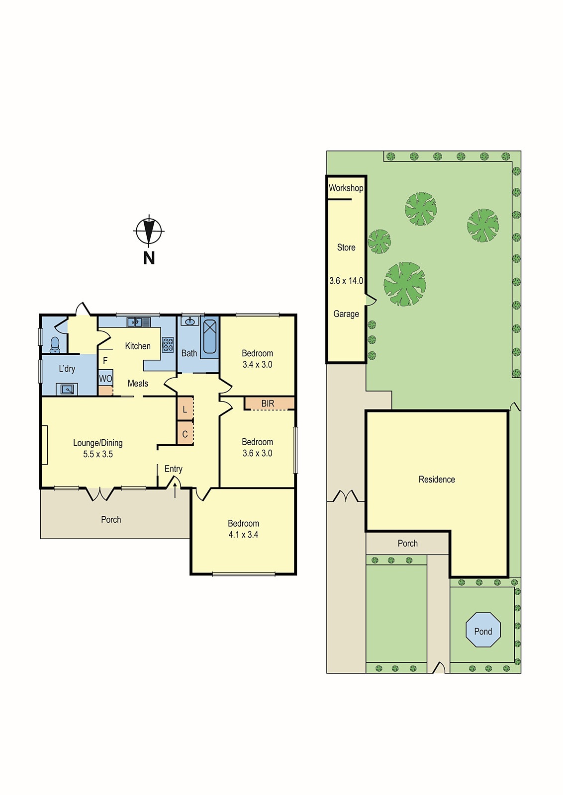 40 Brownfield Street, Mordialloc VIC 3195 - Floorplan