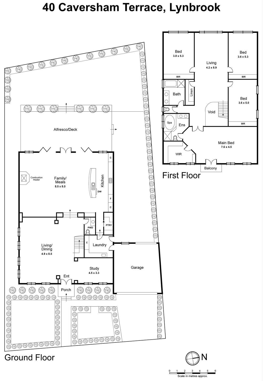 40 Caversham Terrace, Lynbrook VIC 3975 - Floorplan