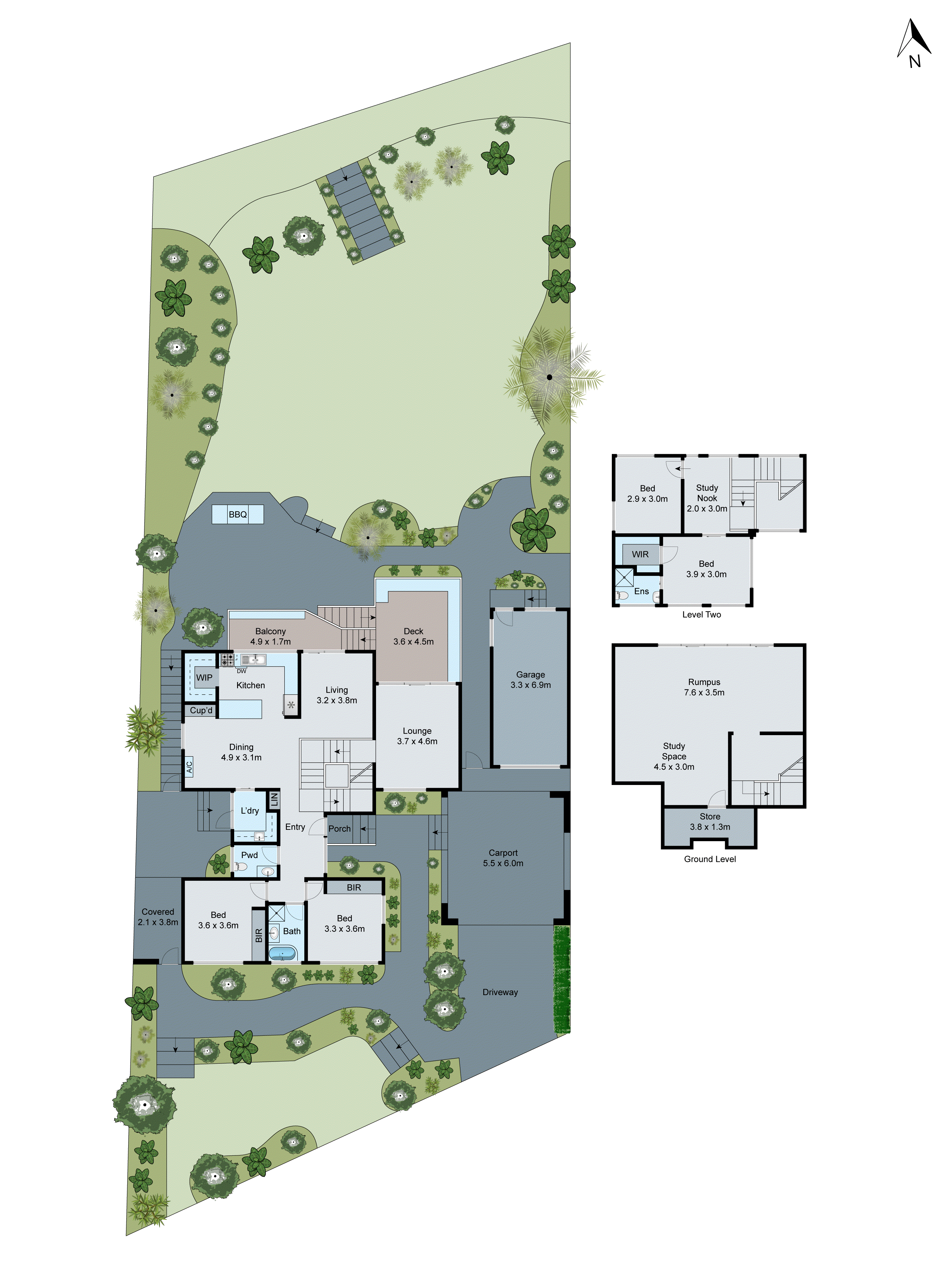 40 Challambra Crescent, Highton VIC 3216 - Floorplan