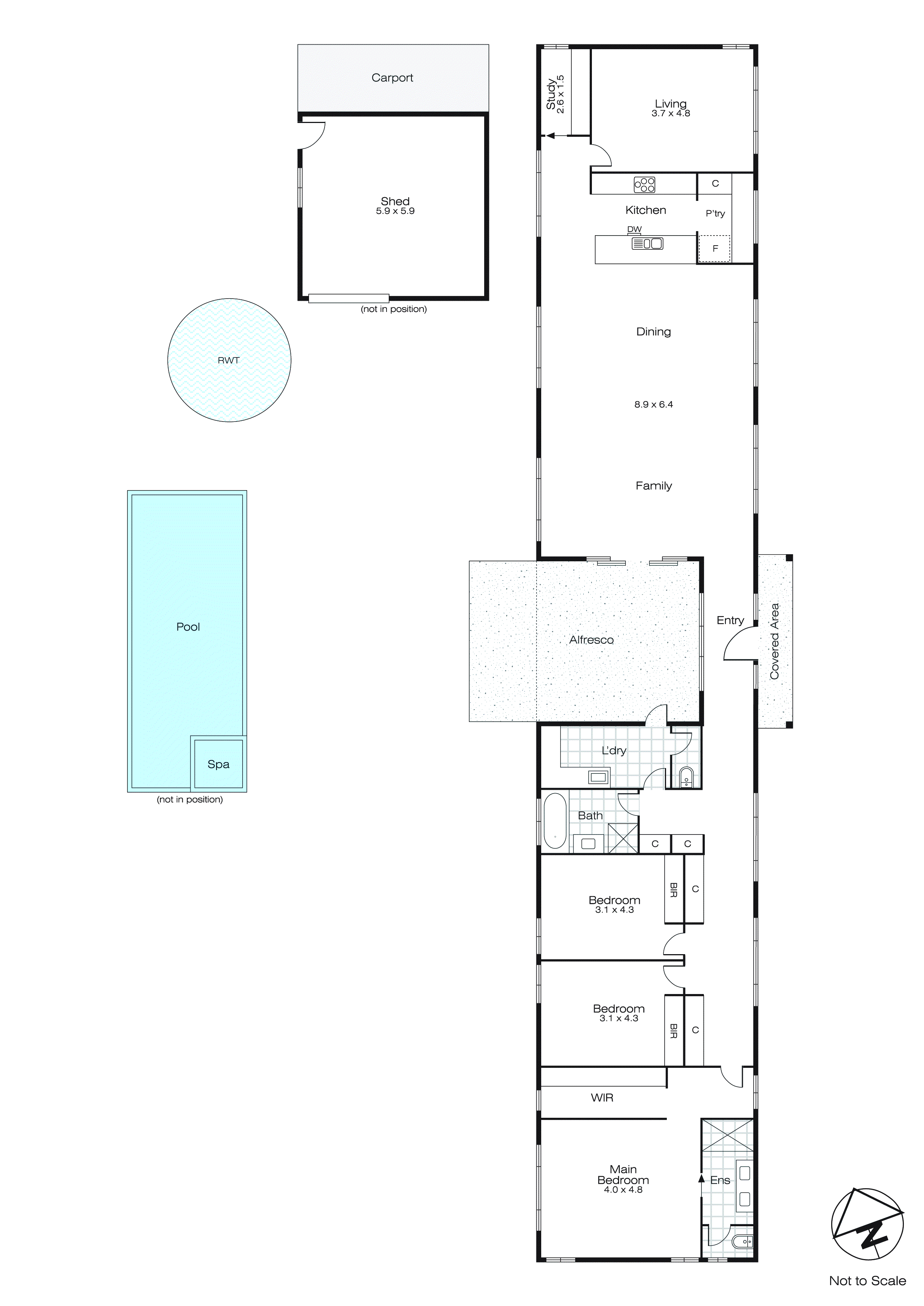 40 Cockatoo Road, Lal Lal VIC 3352 - Floorplan