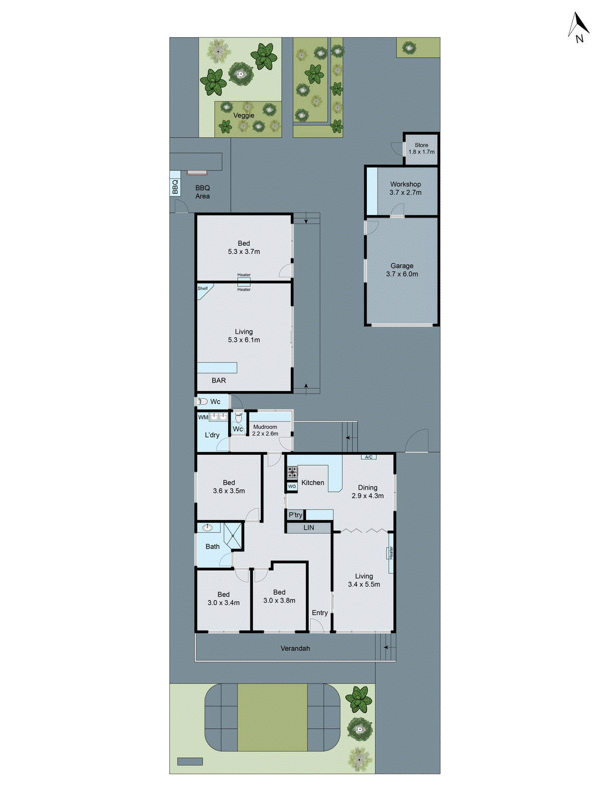 40 Curtin Street, Bell Park VIC 3215 - Floorplan