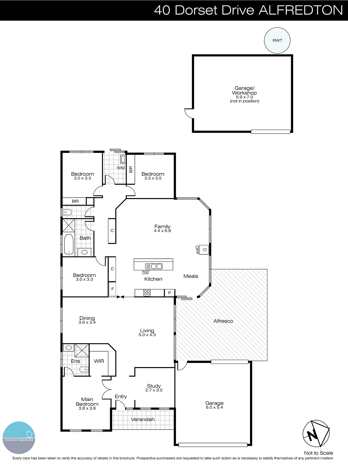40 Dorset Drive, Alfredton VIC 3350 - Floorplan