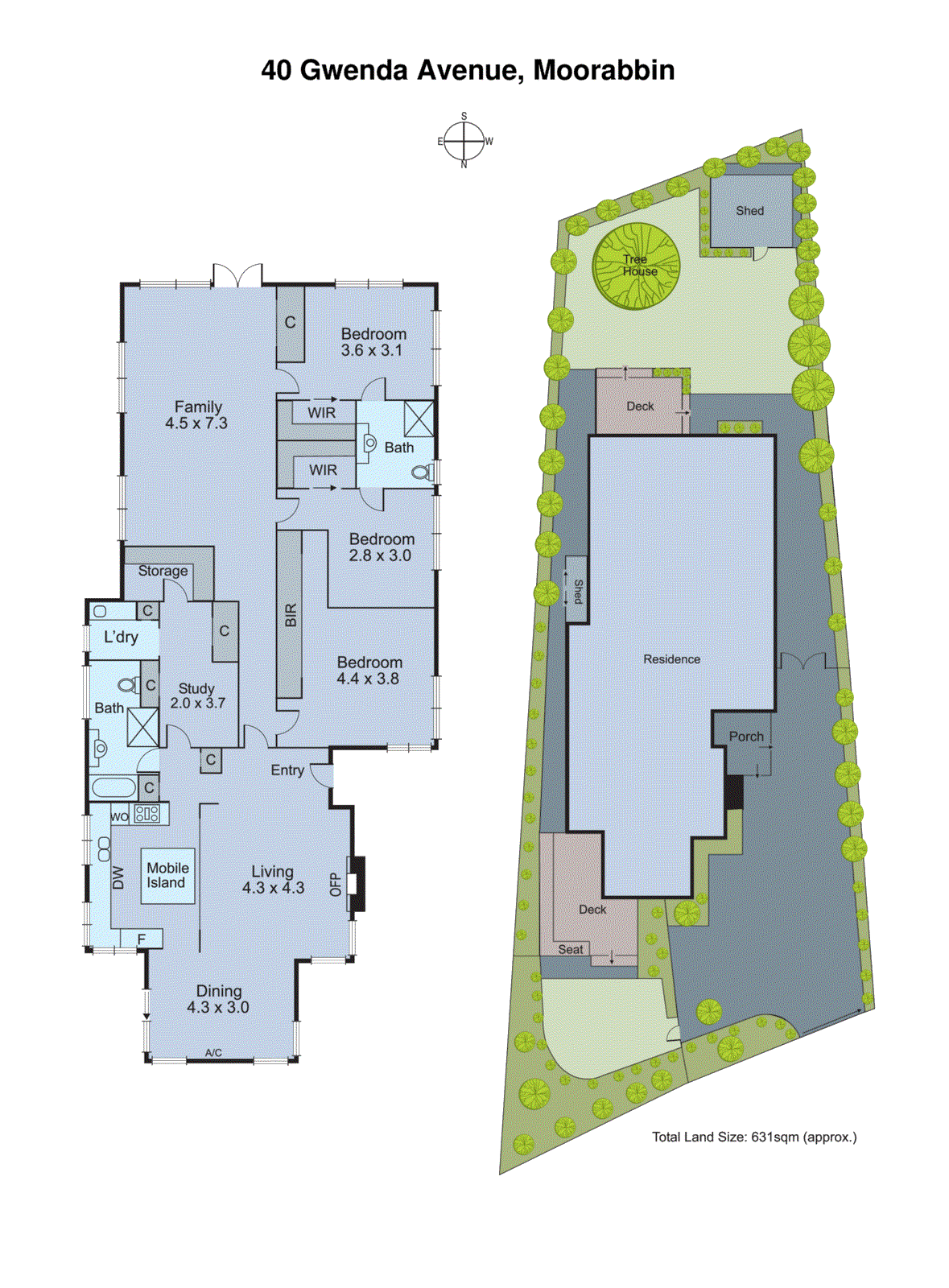 40 Gwenda Avenue, Moorabbin VIC 3189 - Floorplan