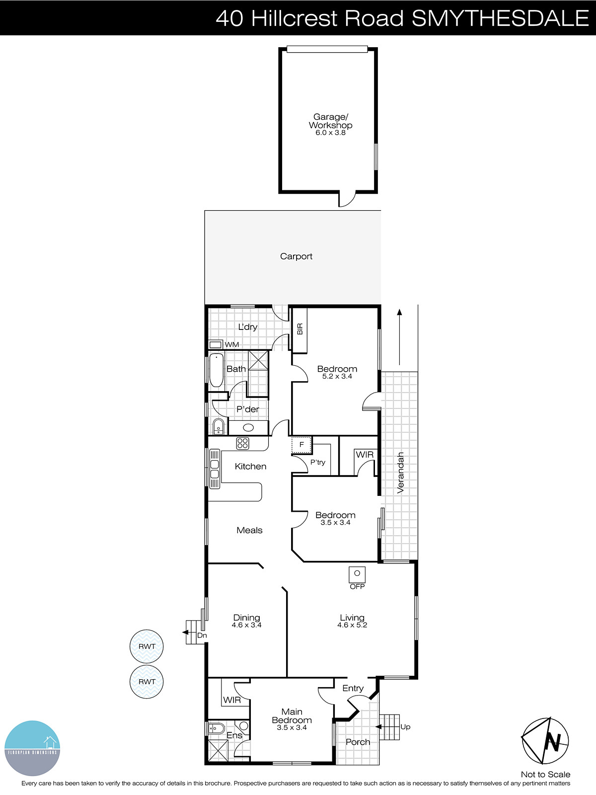 40 Hillcrest Road, Smythesdale VIC 3351 - Floorplan