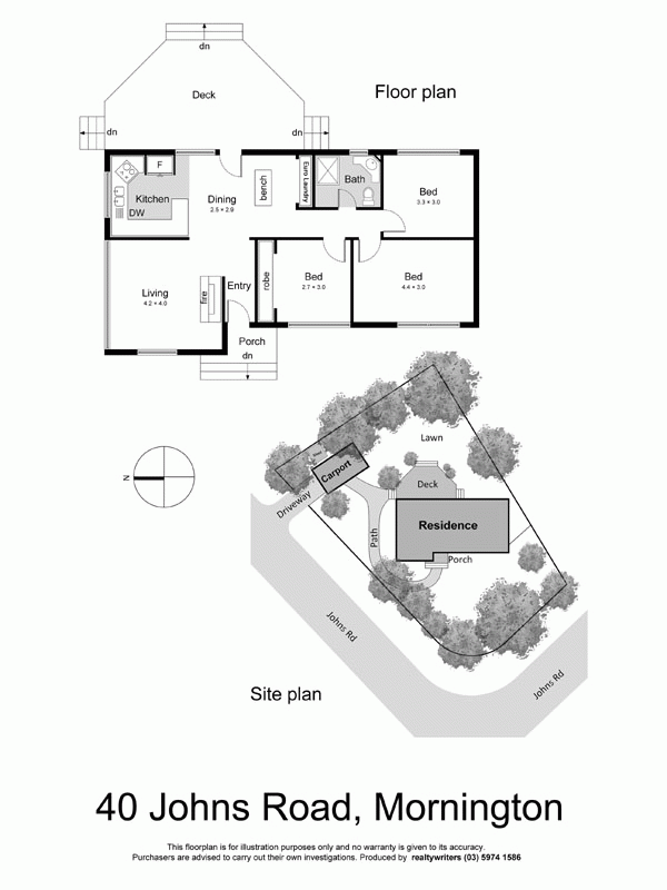 40 Johns Road, MORNINGTON VIC 3931 - Floorplan