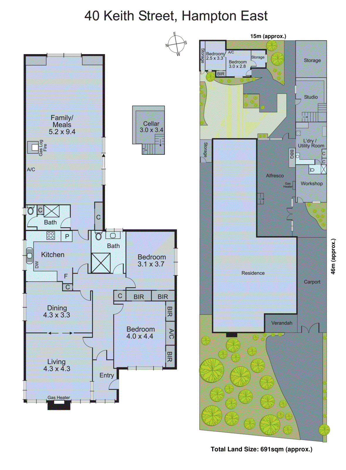 40 Keith Street, Hampton East VIC 3188 - Floorplan