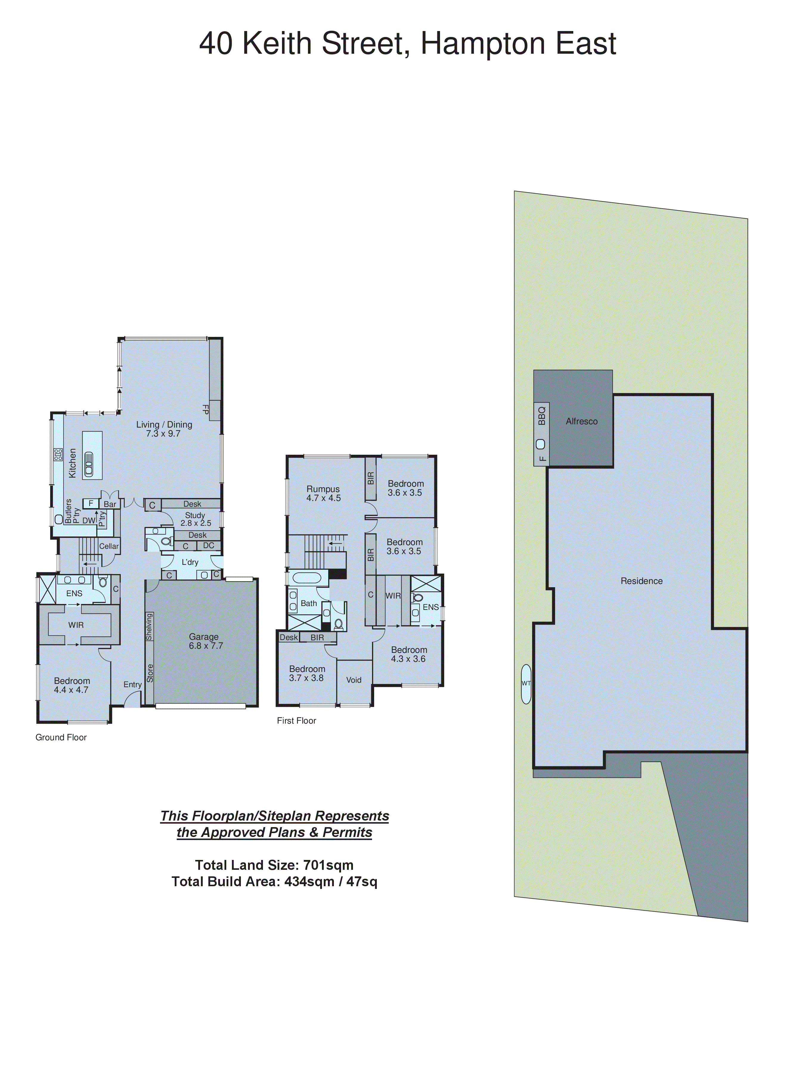 40 Keith Street, Hampton East VIC 3188 - Floorplan