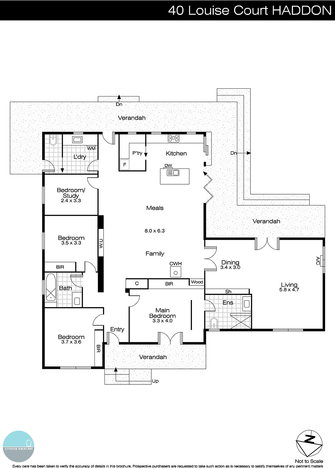 40 Louise Court, Haddon VIC 3351 - Floorplan