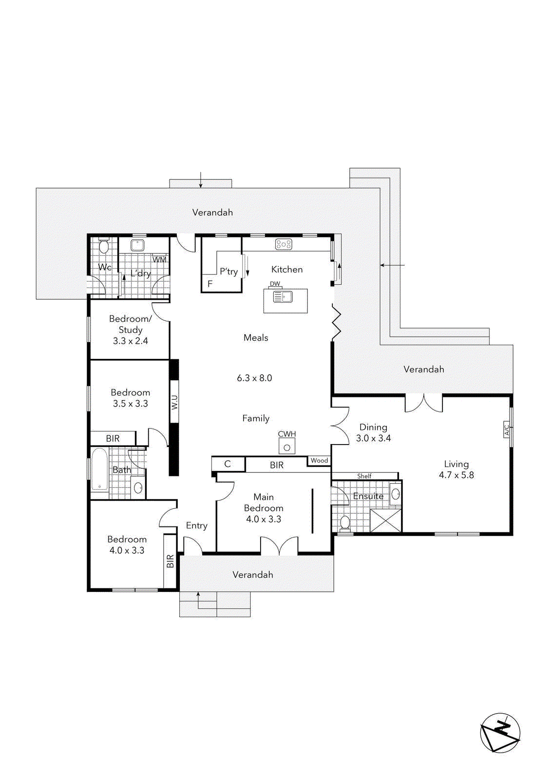 40 Louise Court, Haddon VIC 3351 - Floorplan