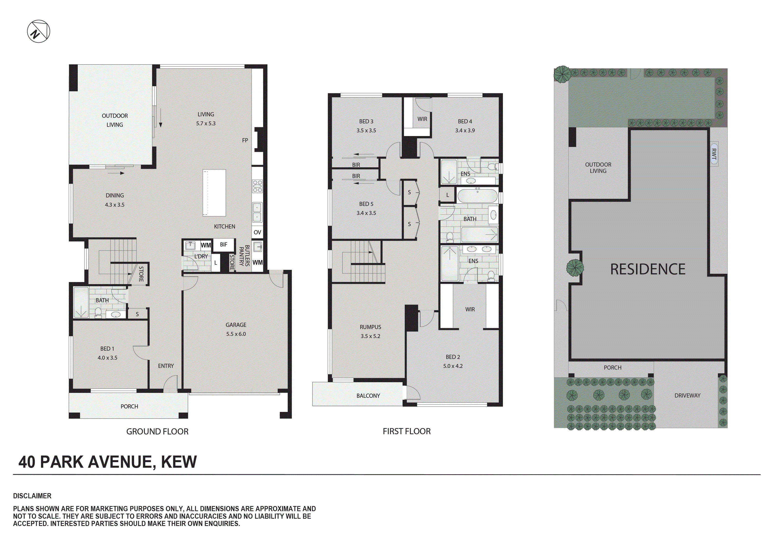40 Park Avenue, Kew VIC 3101 - Floorplan