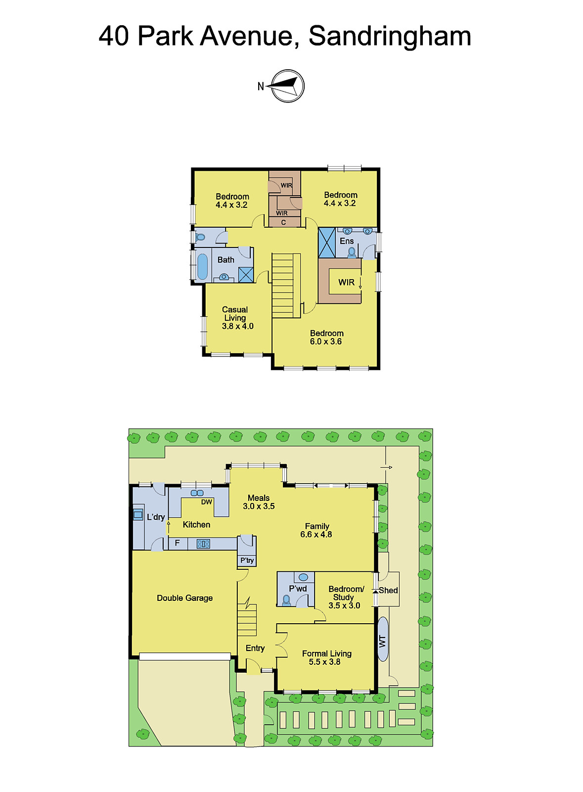 40 Park Avenue, Sandringham VIC 3191 - Floorplan
