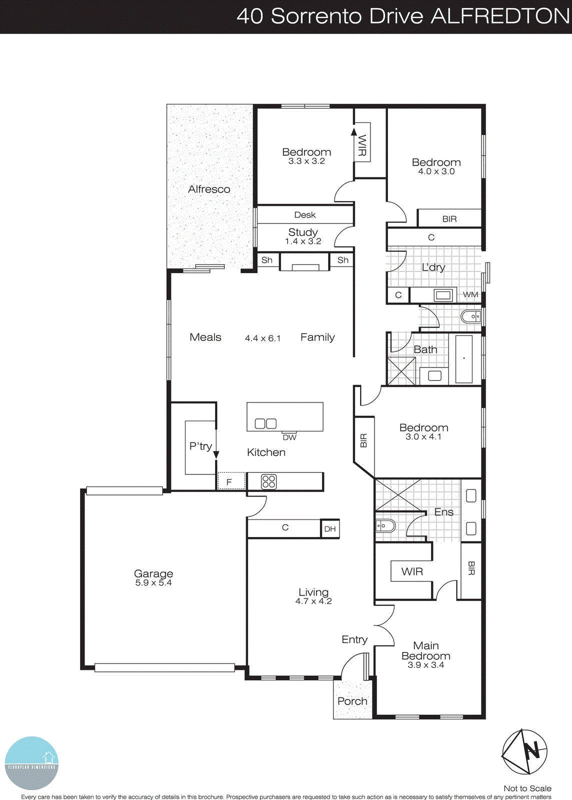 40 Sorrento Drive, Alfredton VIC 3350 - Floorplan