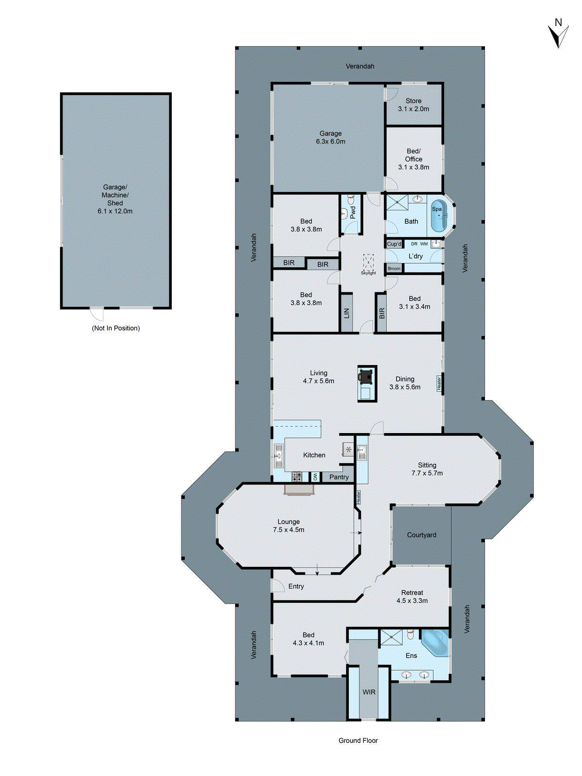 40 Yorkshire Close, Batesford VIC 3213 - Floorplan