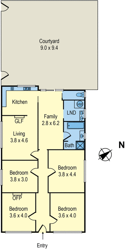 40 Young Street, Albert Park VIC 3206 - Floorplan