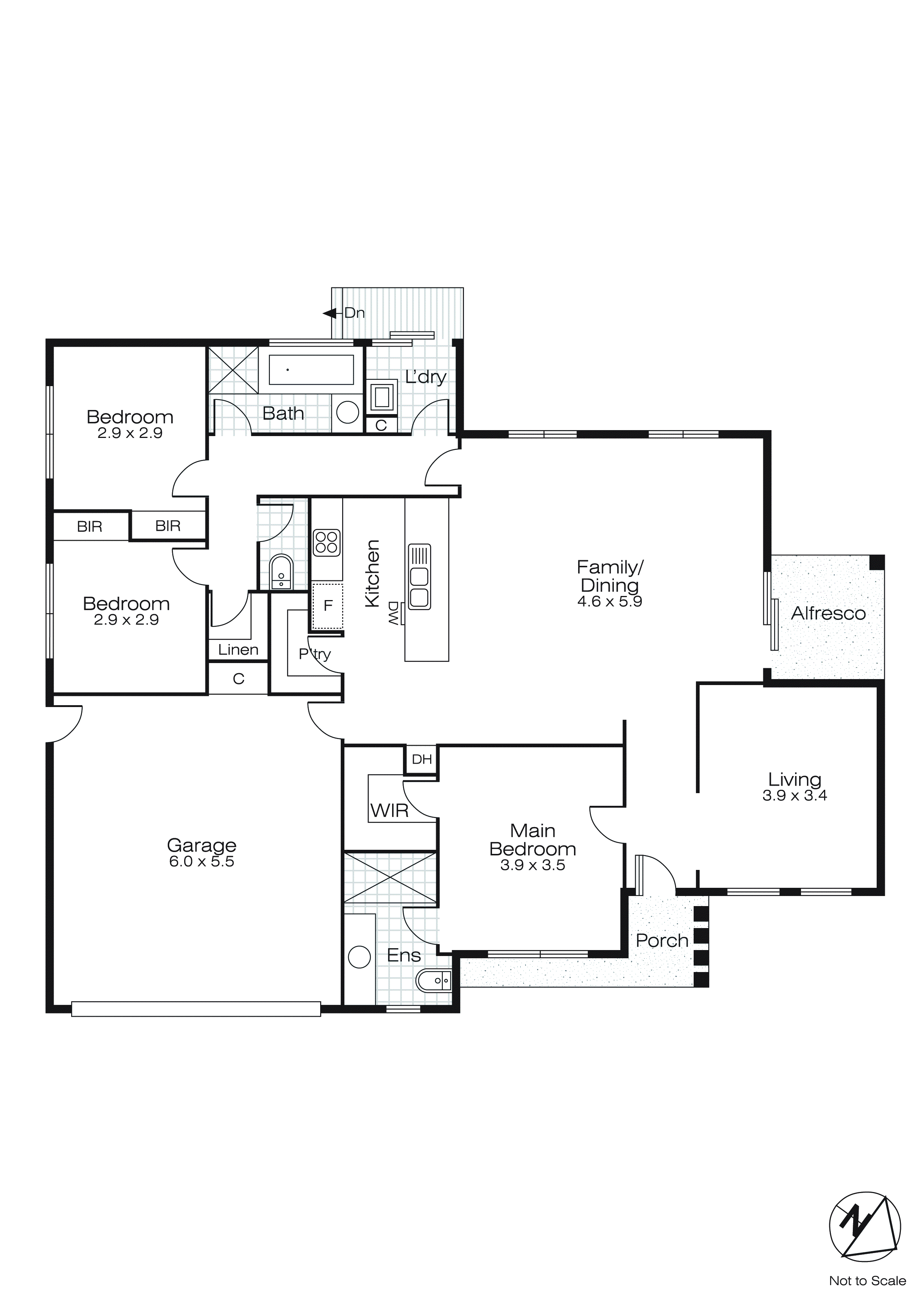 401 Haines Street, Nerrina VIC 3350 - Floorplan