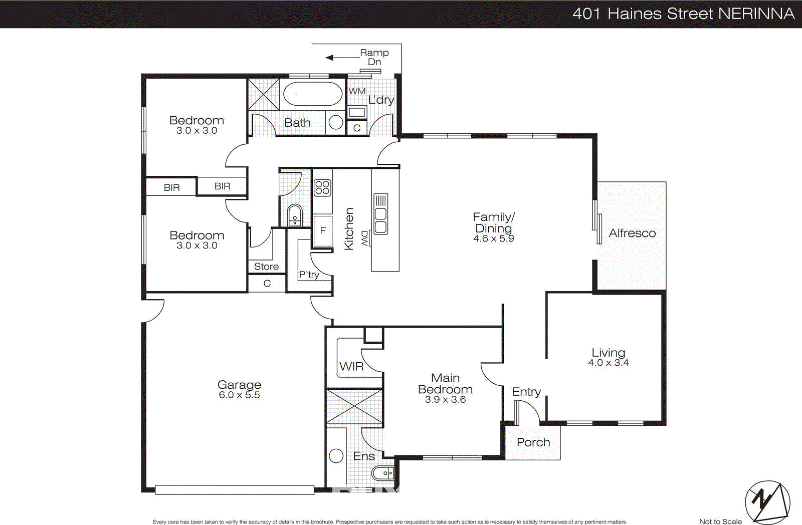 401 Haines Street, Nerrina VIC 3350 - Floorplan