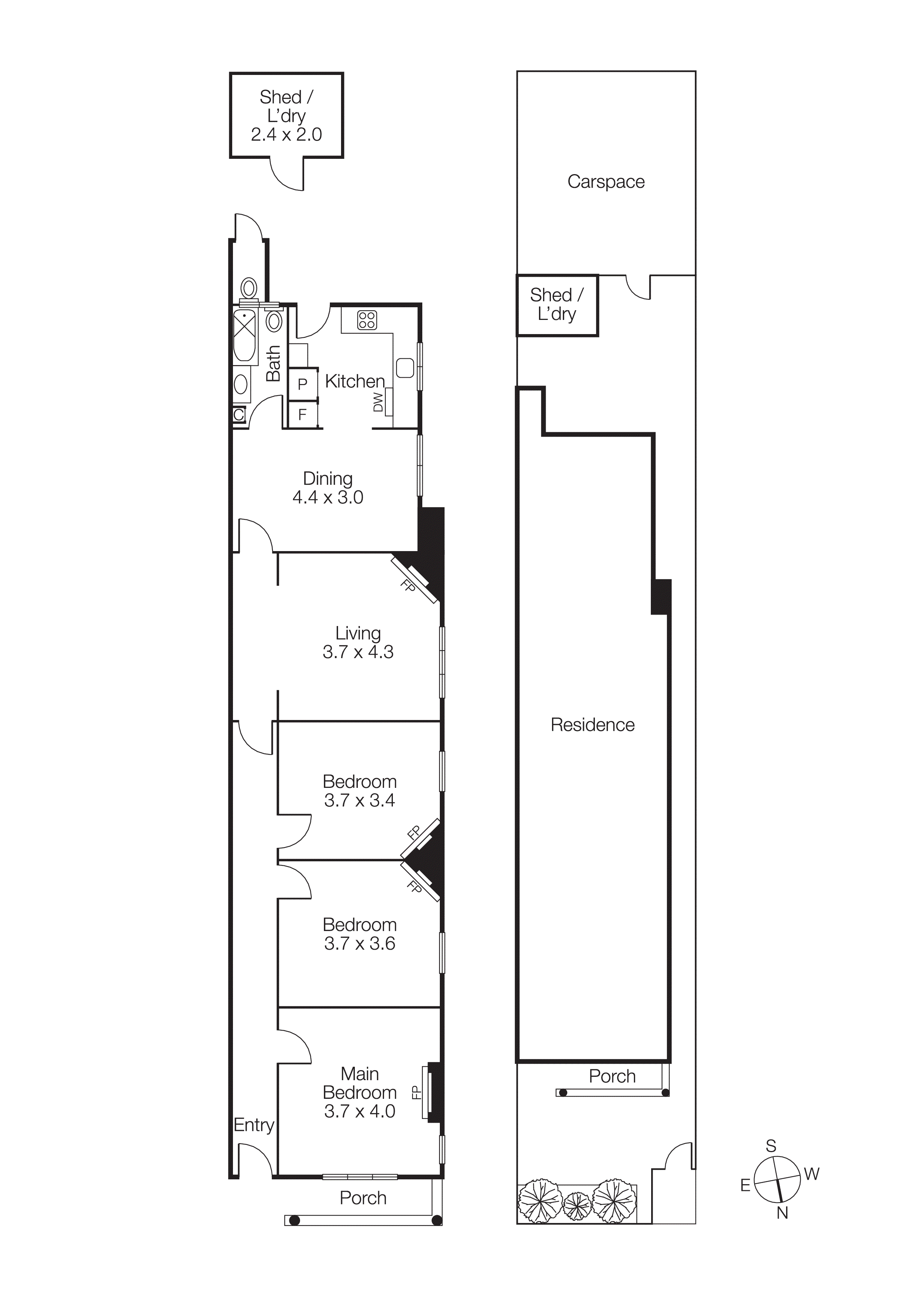 401 Inkerman Street, Balaclava VIC 3183 - Floorplan