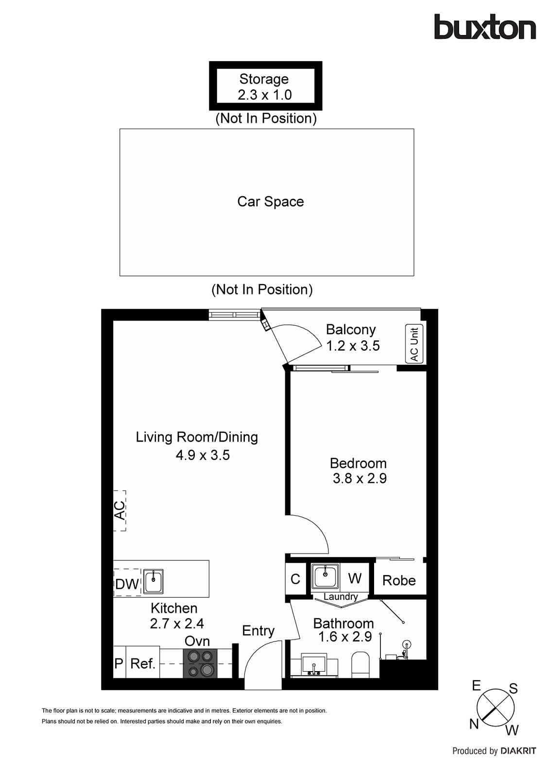 401/105 Nott Street, Port Melbourne VIC 3207 - Floorplan