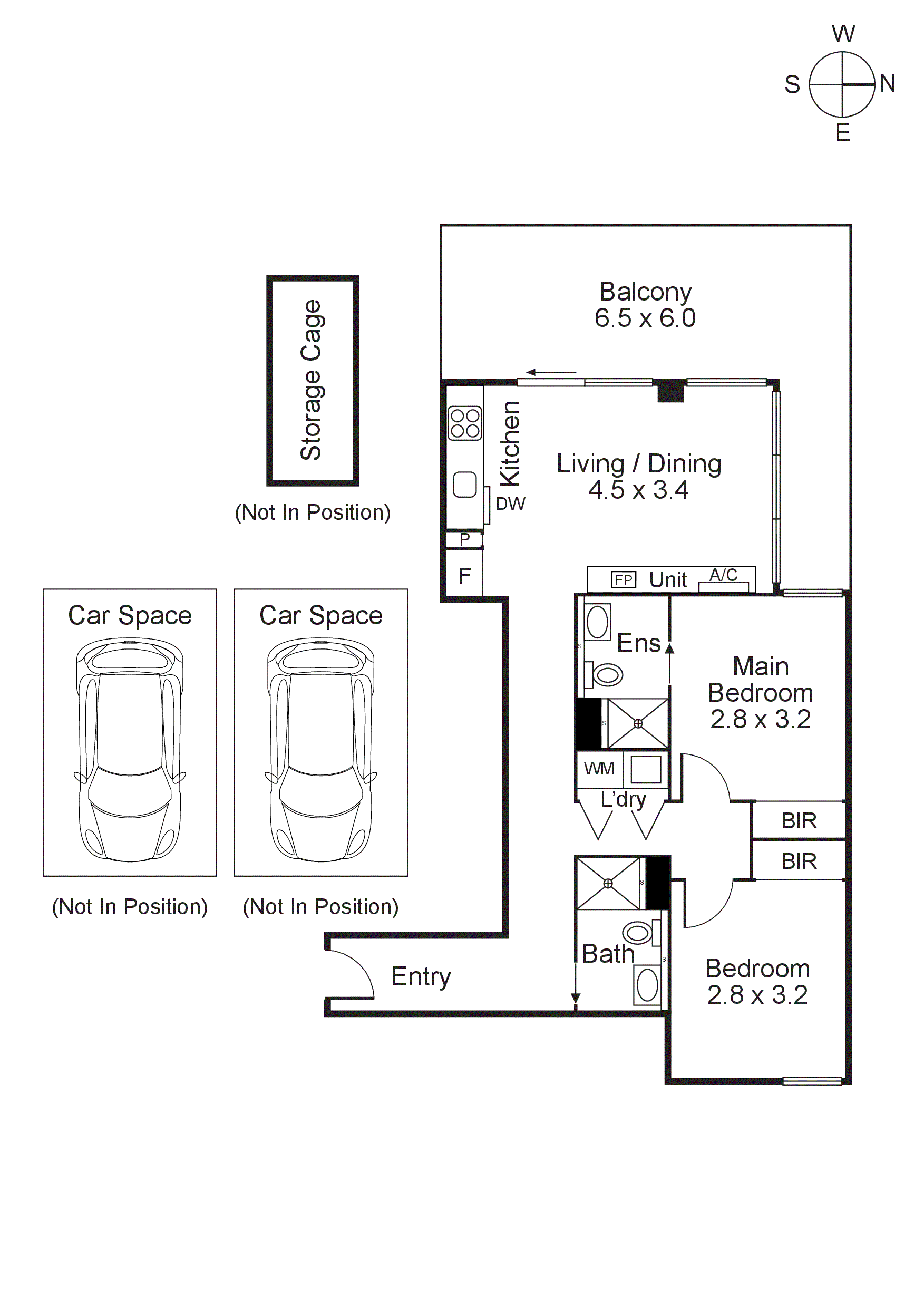 401/2 Claremont Street, South Yarra VIC 3141 - Floorplan