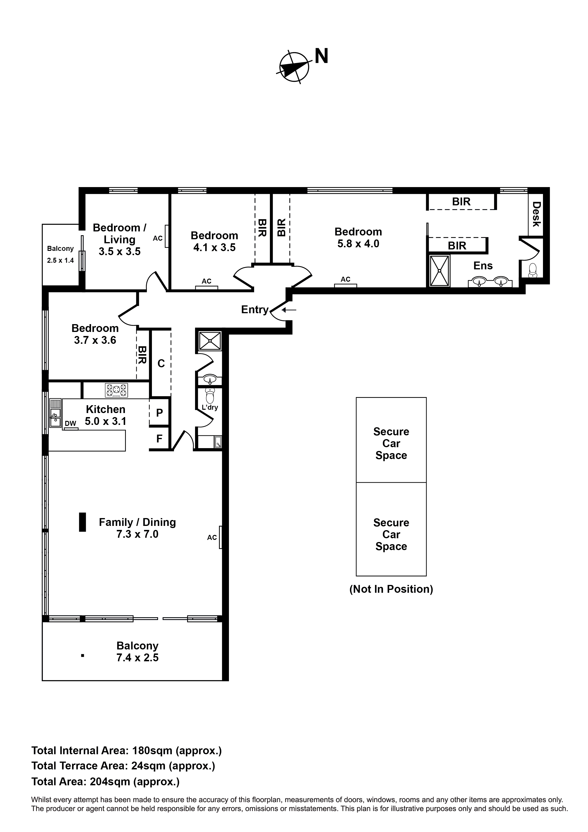401/21 Moreland Street, Footscray VIC 3011 - Floorplan
