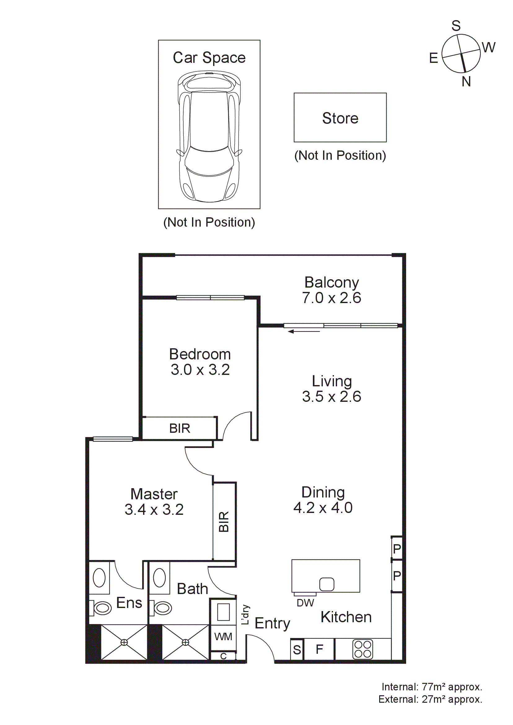 401/214 Bay Road, Sandringham VIC 3191 - Floorplan
