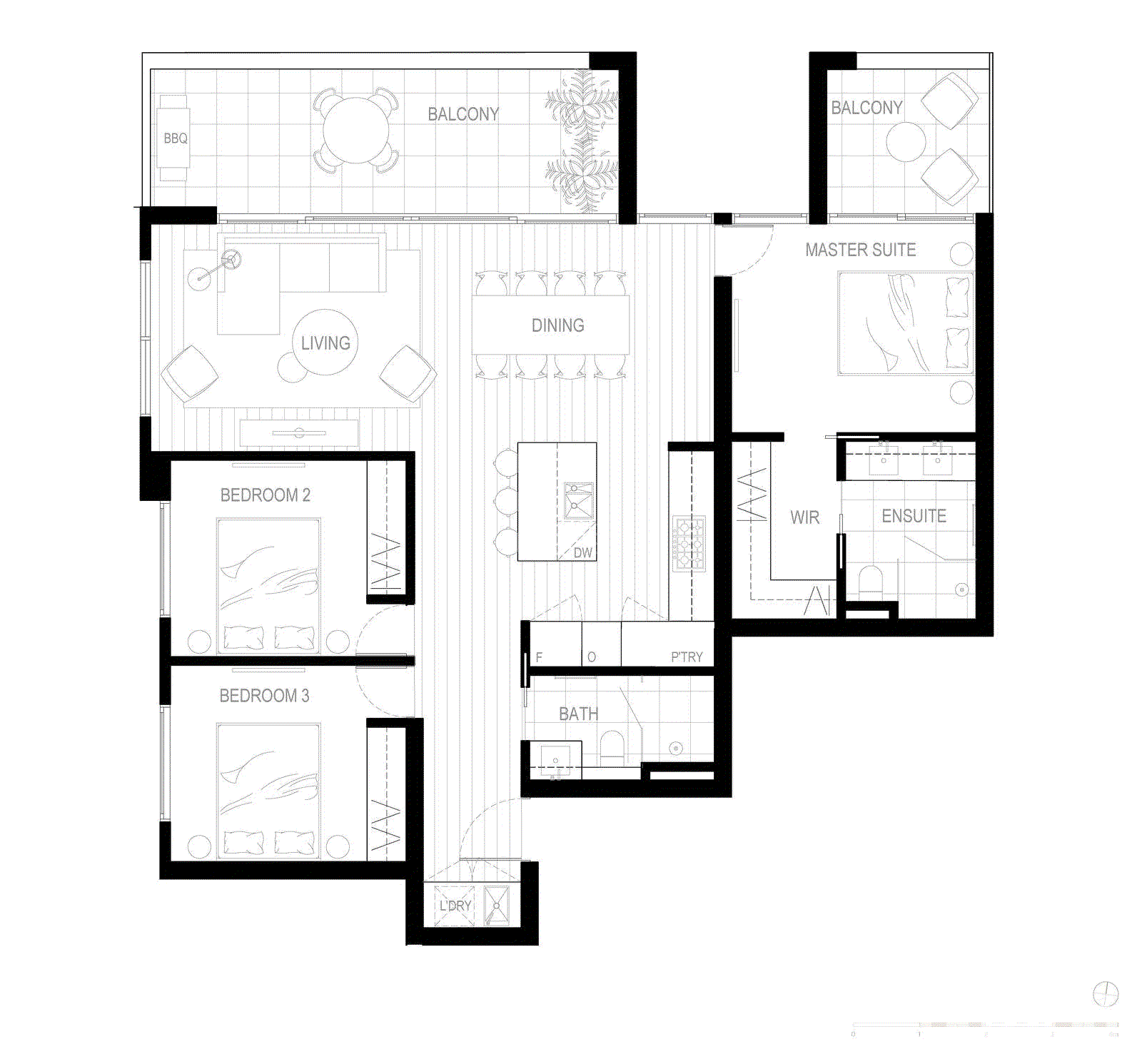 401/240-250 Mckinnon Road, Mckinnon VIC 3204 - Floorplan