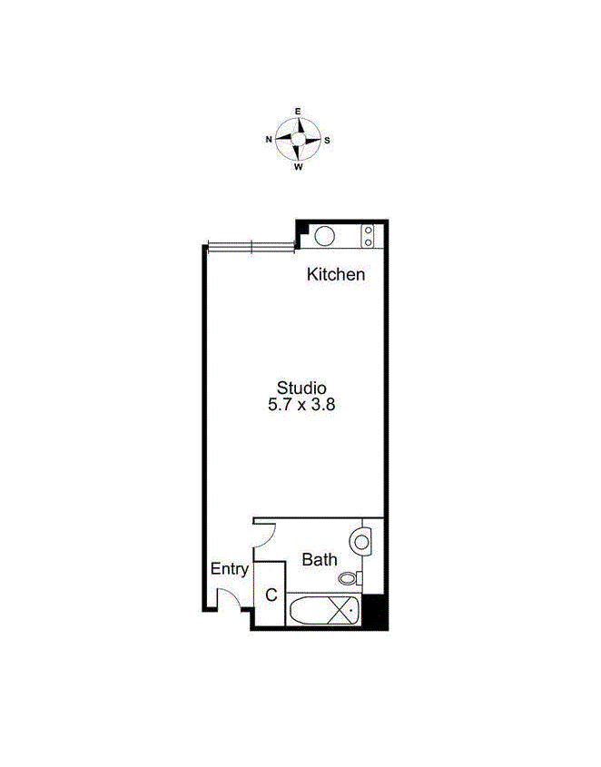 401/5-9 Studley Park Road, Kew VIC 3101 - Floorplan