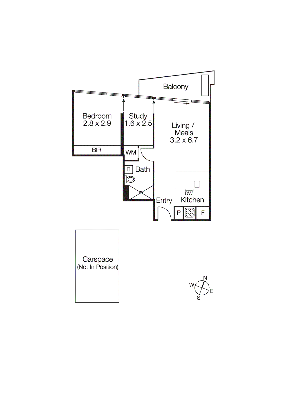 401/74-76 Eastern Road, South Melbourne VIC 3205 - Floorplan